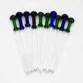 6" Glass Dabber [9190] Pack of 10