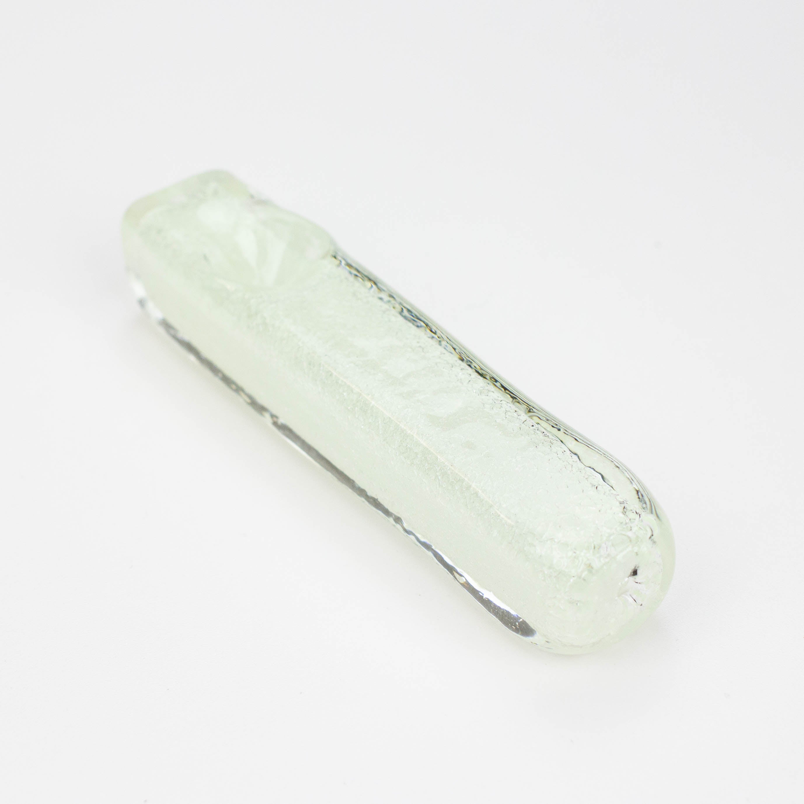 4" soft glass glow in the dark hand pipe [9189] Pack of 2