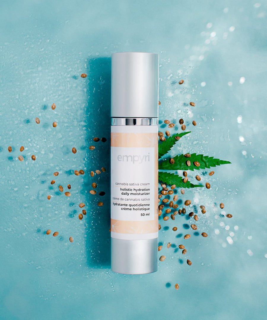 empyri - hemp facial moisturizing cream with hyaluronic acid