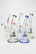 8" HAZE 2-in-1 Honeycomb diffuser Bent neck Dab Rig