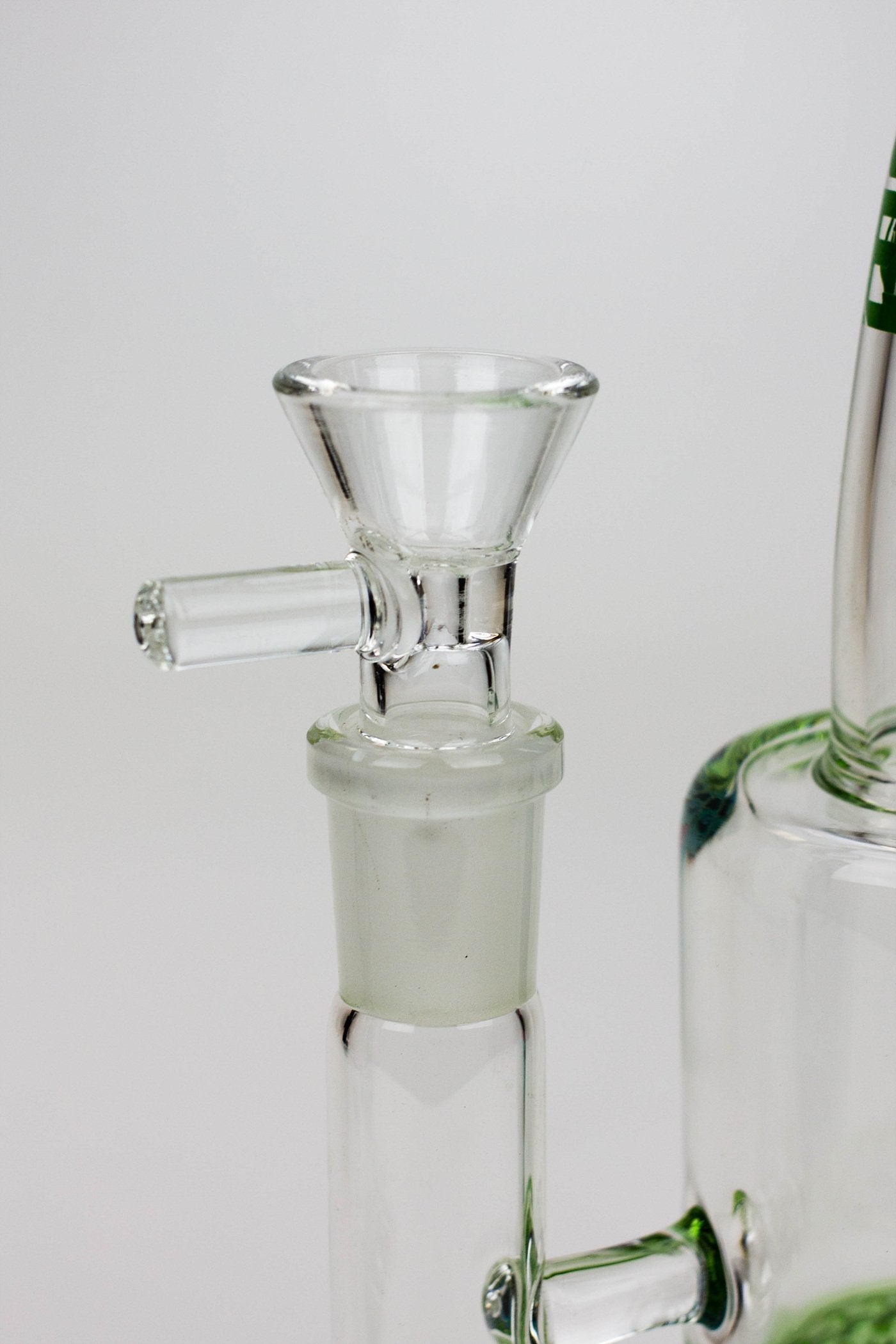 8" HAZE 2-in-1 Honeycomb diffuser Bent neck Dab Rig