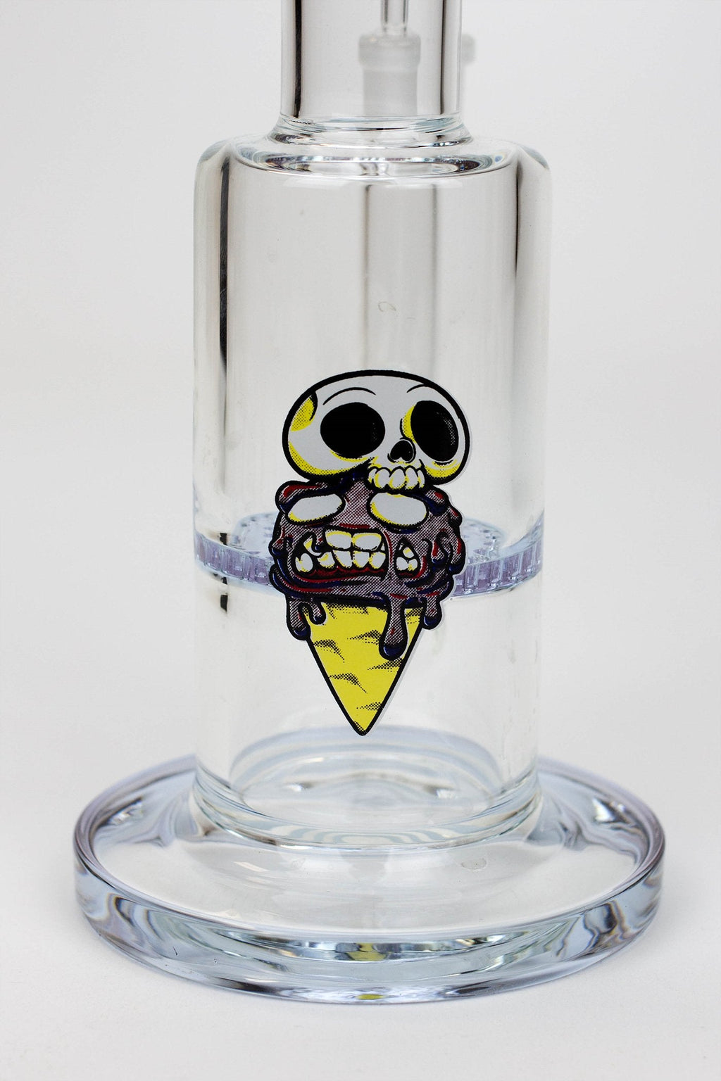 8" HAZE 2-in-1 Honeycomb diffuser Bent neck Dab Rig