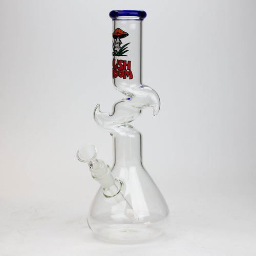 11.5" Zig-zag water bong