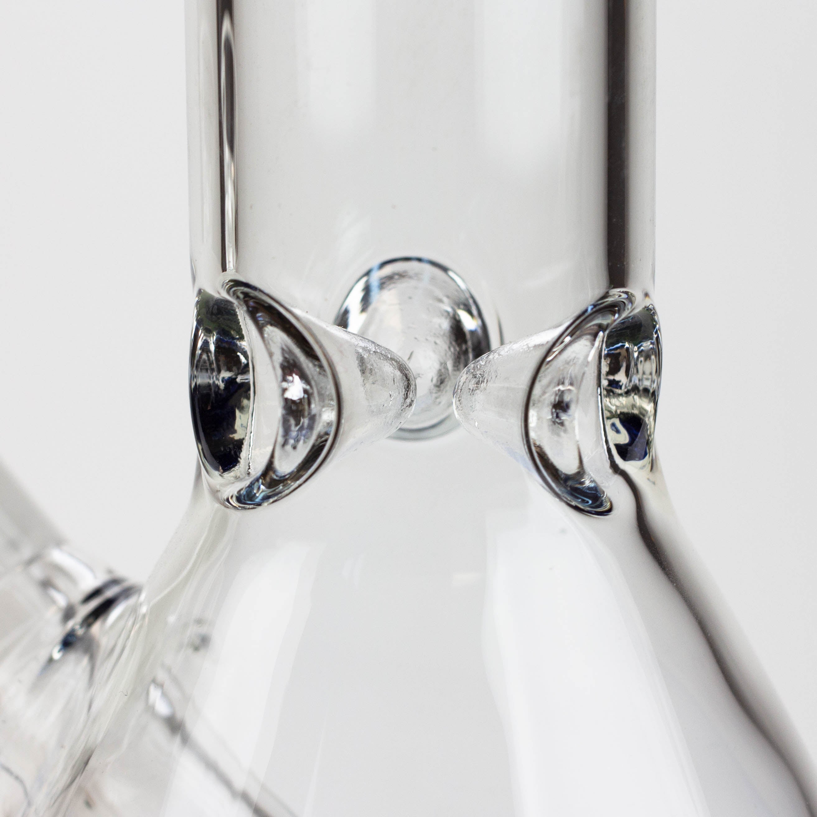 8" Color bottom Glass Bong [C6307]
