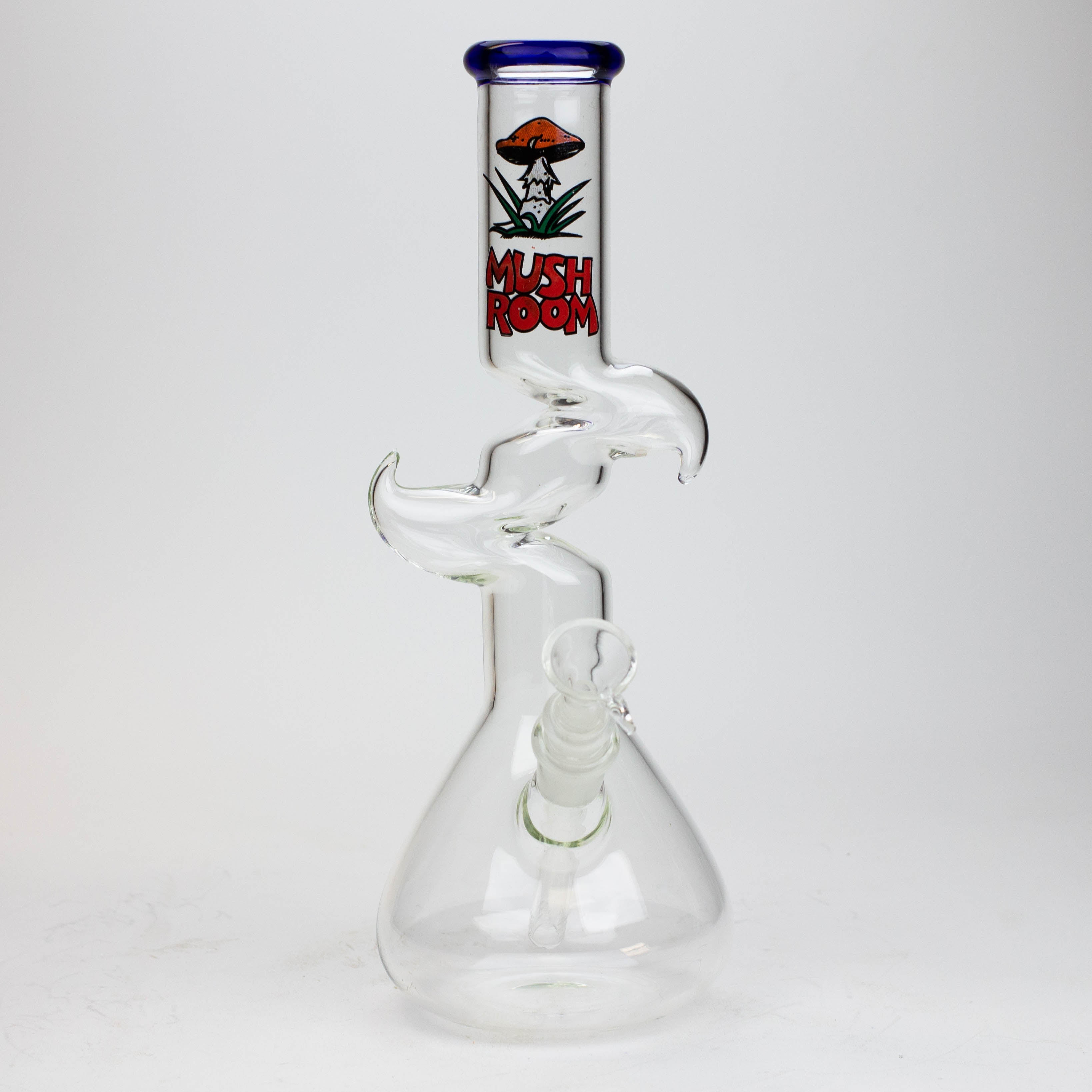11.5" Zig-zag water bong