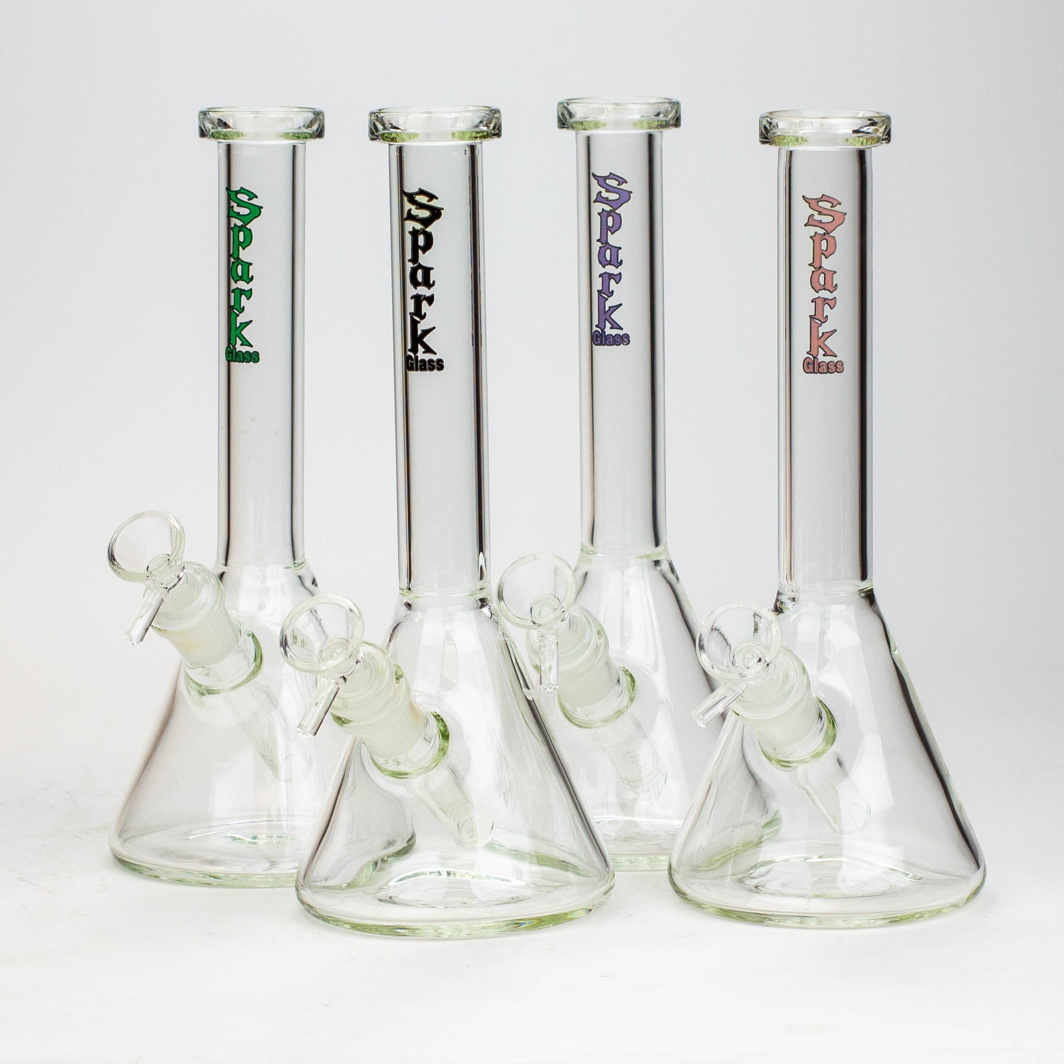 10" SPARK beaker thick glass water bong
