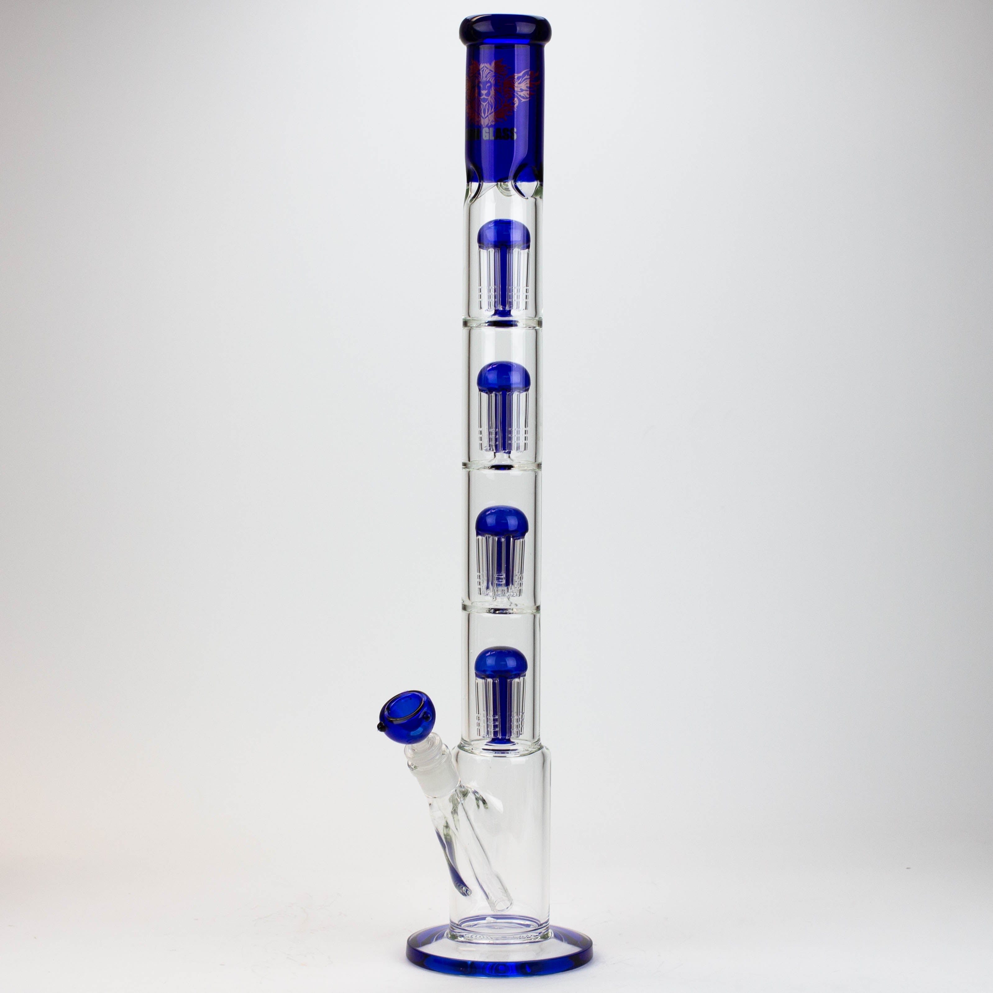 23" Quad-percolator glass Bong