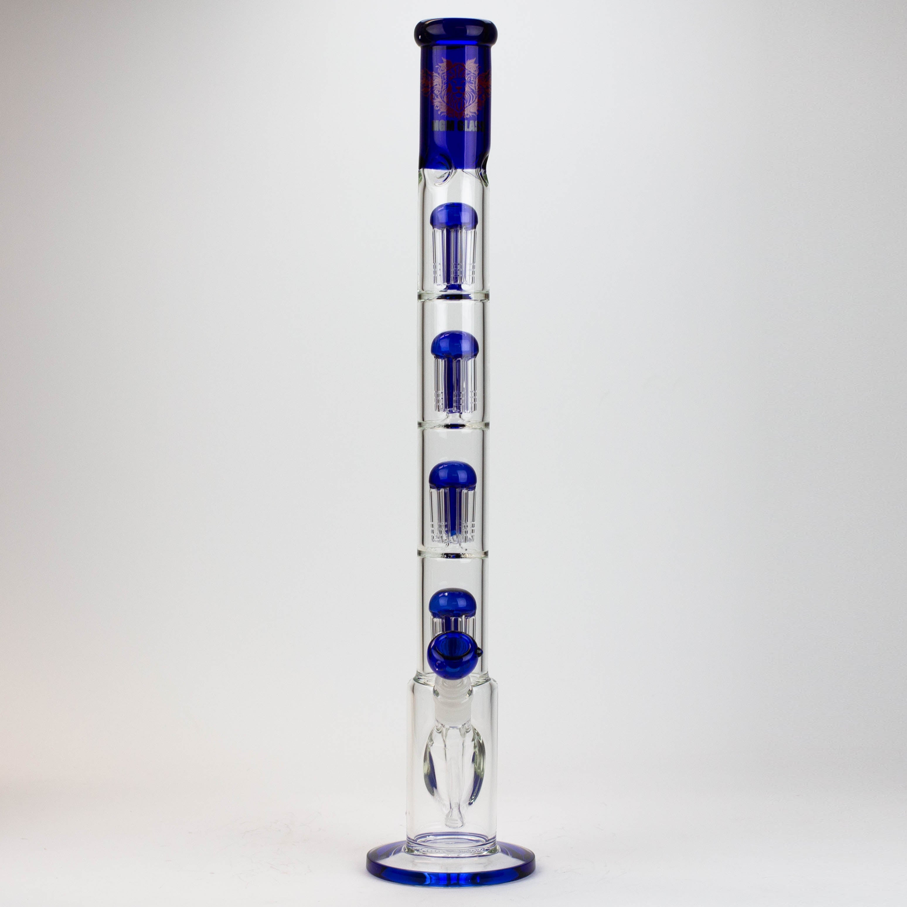 23" Quad-percolator glass Bong