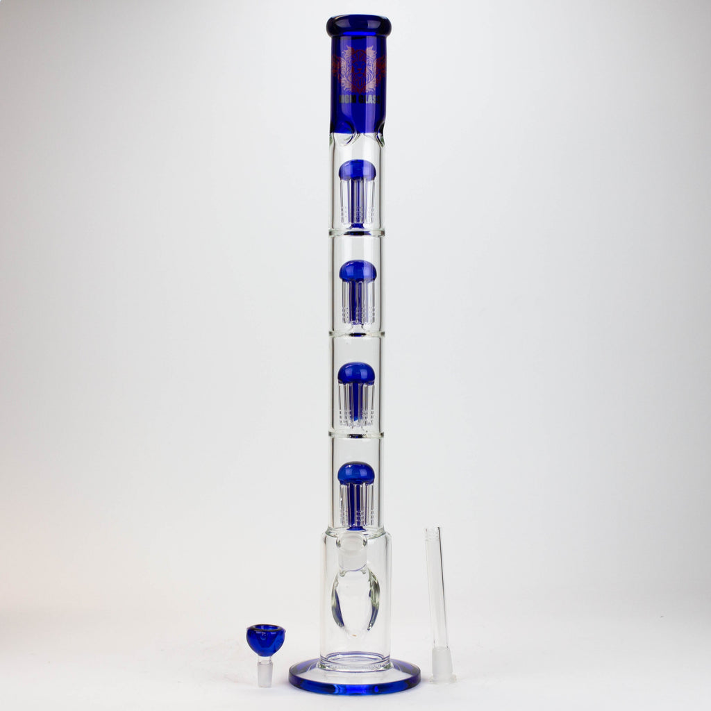 23" Quad-percolator glass Bong