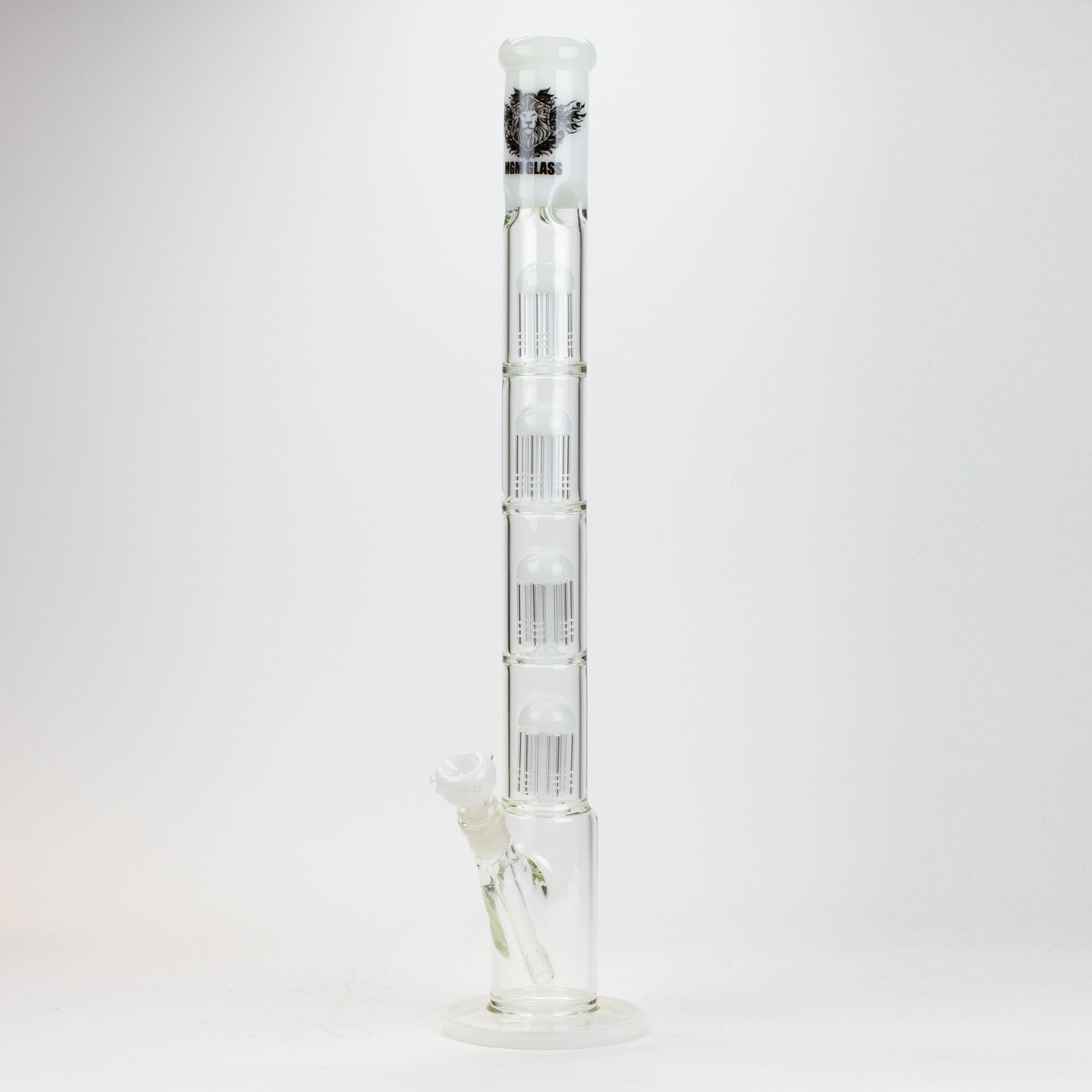 23" Quad-percolator glass Bong