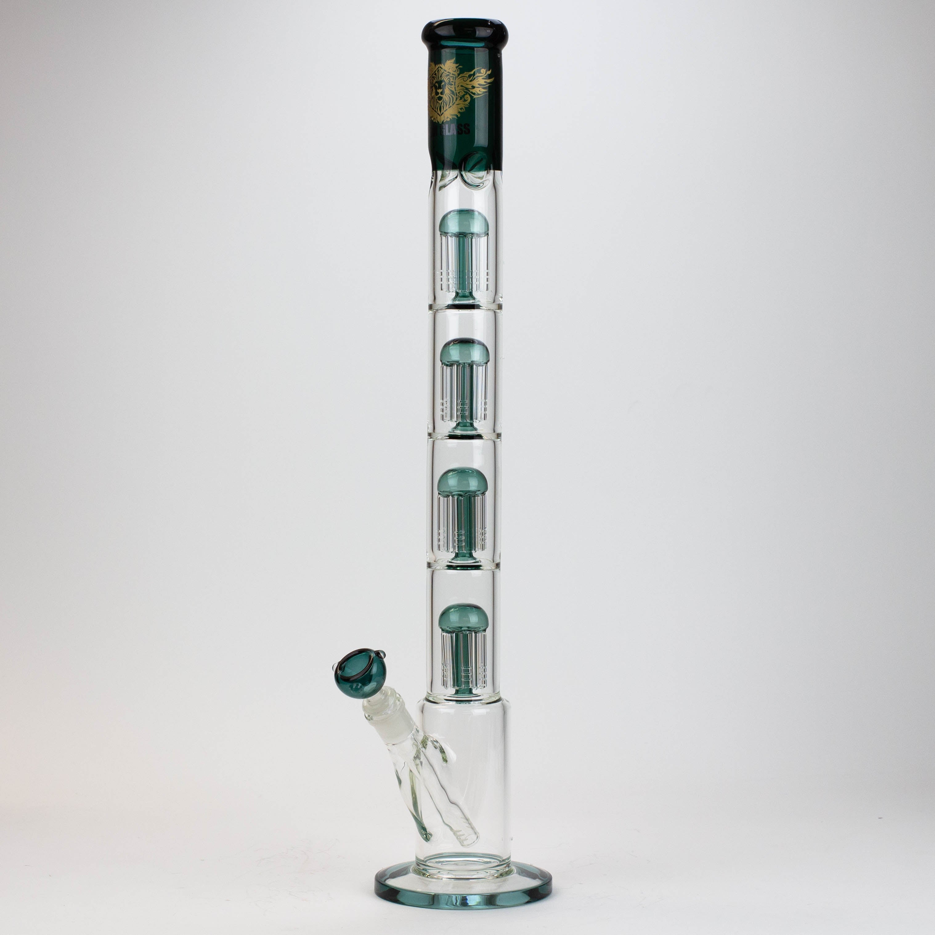 23" Quad-percolator glass Bong