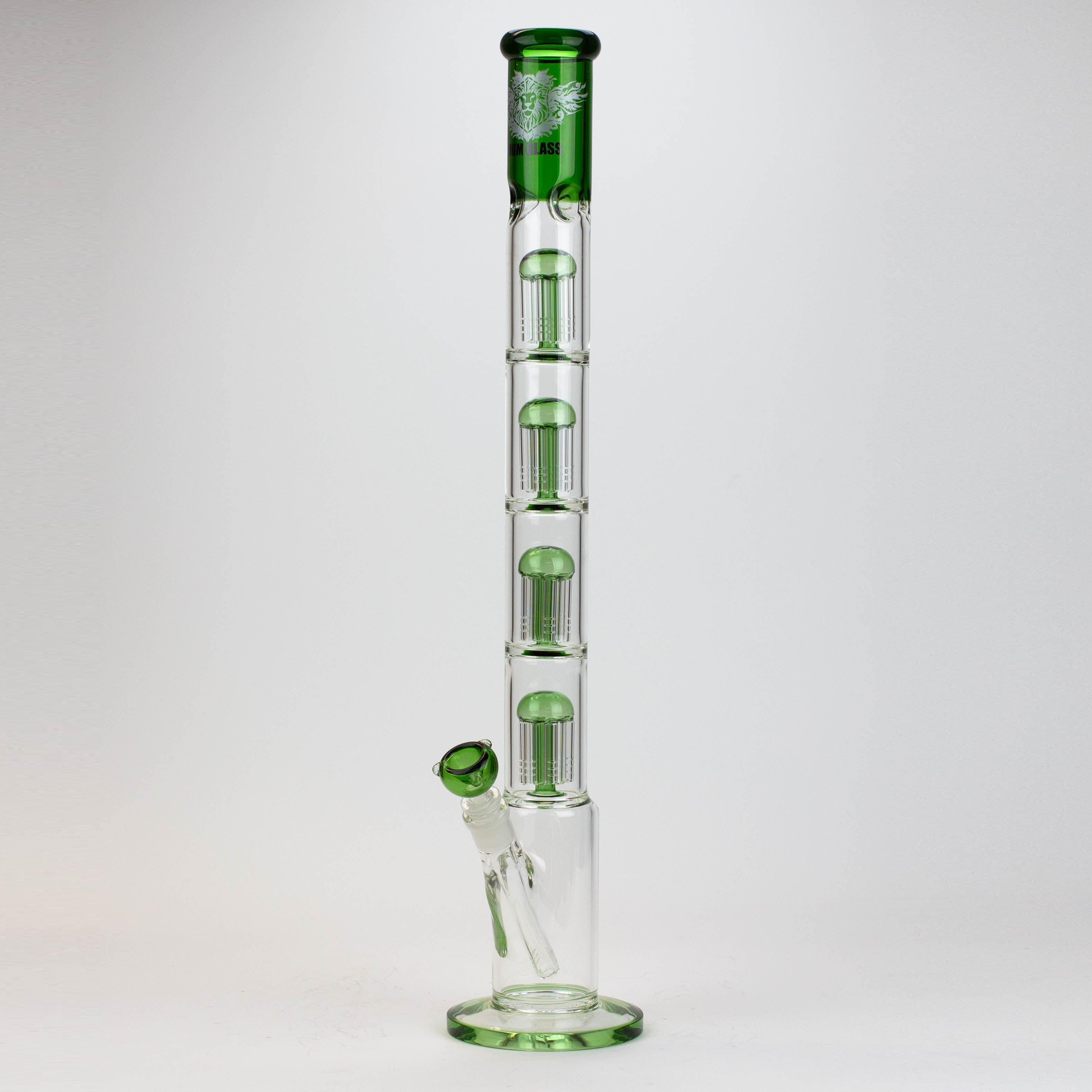 23" Quad-percolator glass Bong