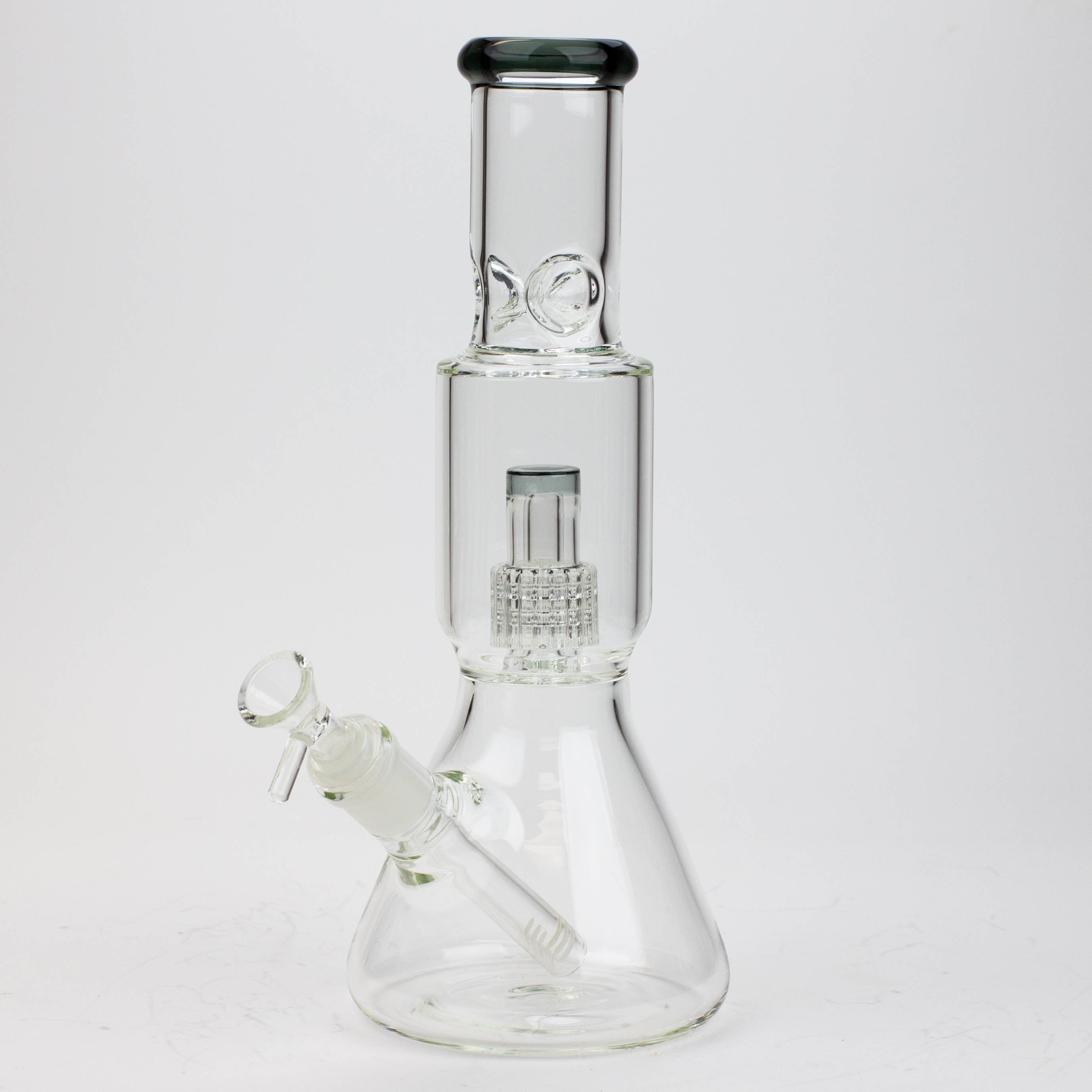 12" Glass Bong with shower head percolator [C2244]