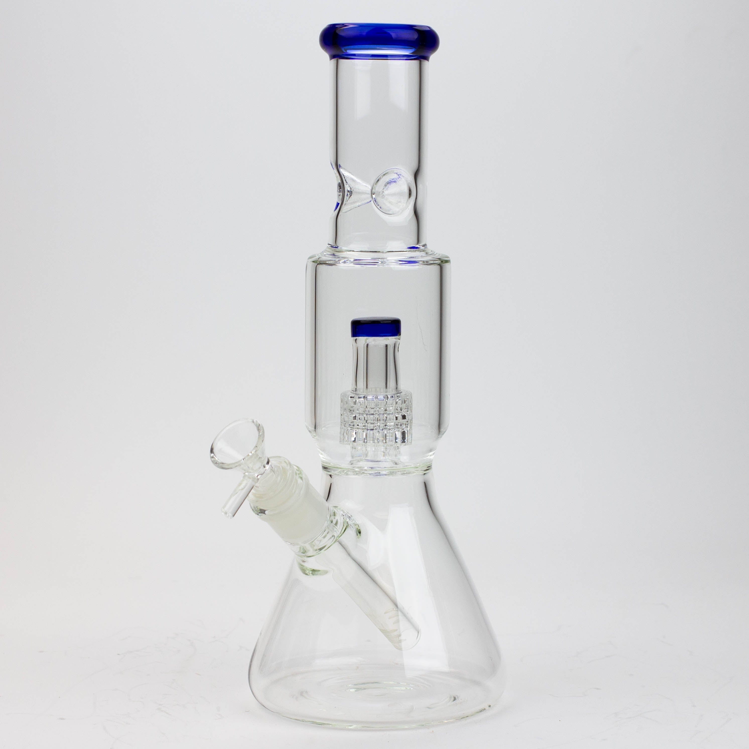 12" Glass Bong with shower head percolator [C2244]