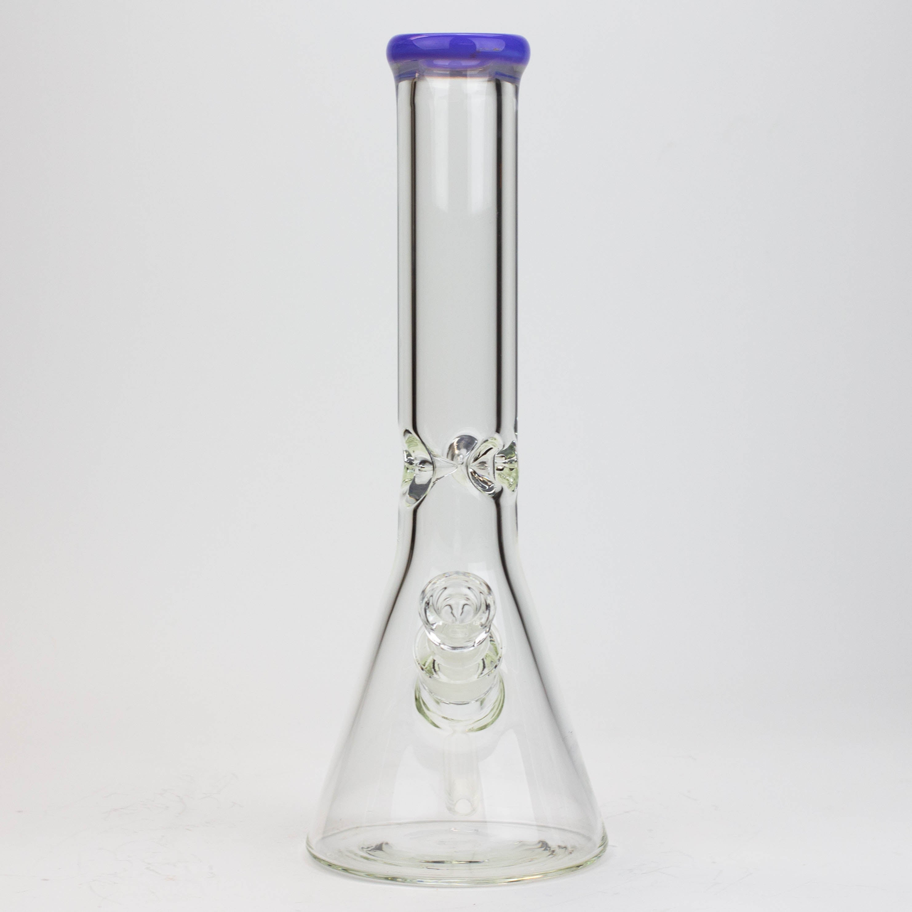 13.5" Classic beaker Glass Bong 9mm [C4112-A]