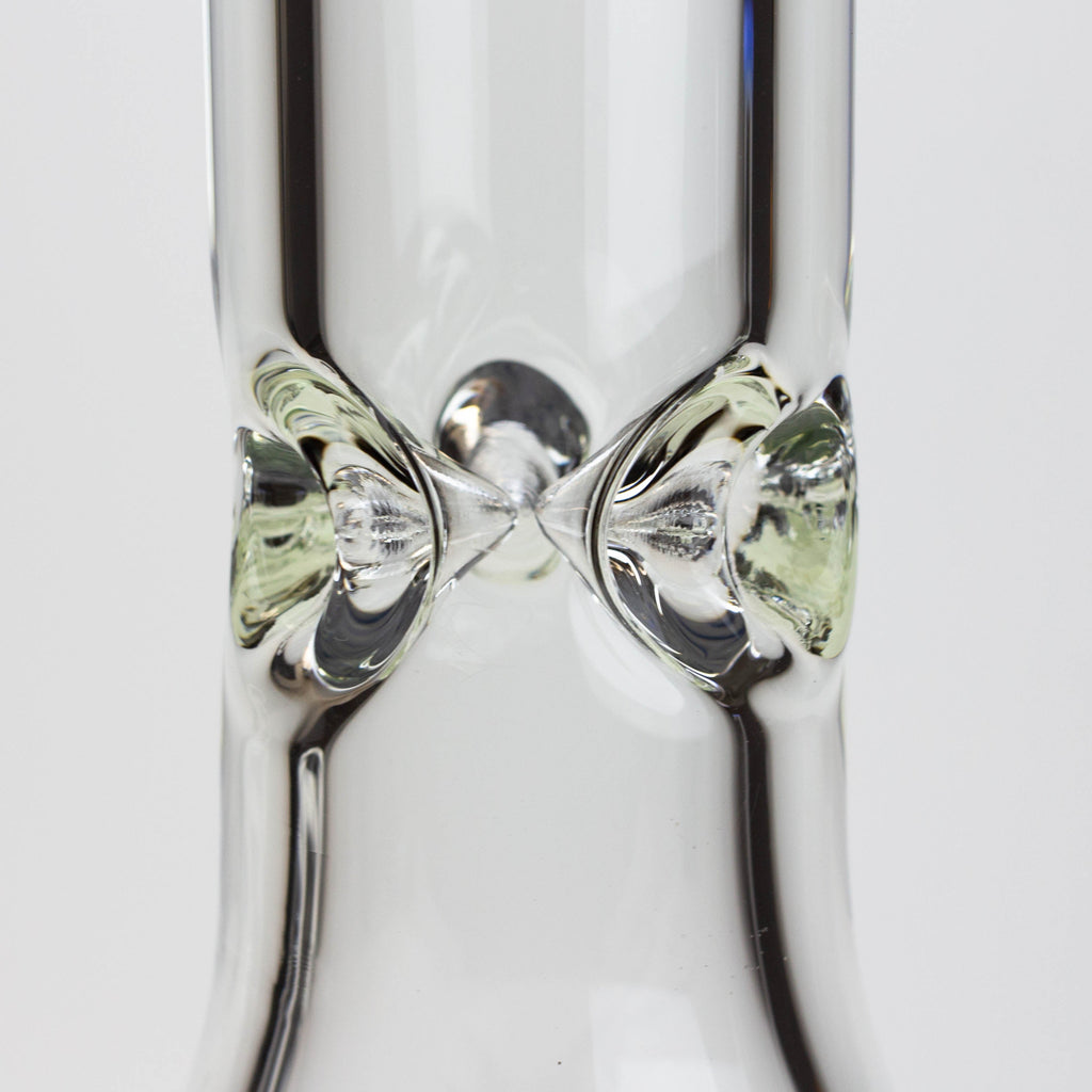 13.5" Classic beaker Glass Bong 9mm [C4112-A]