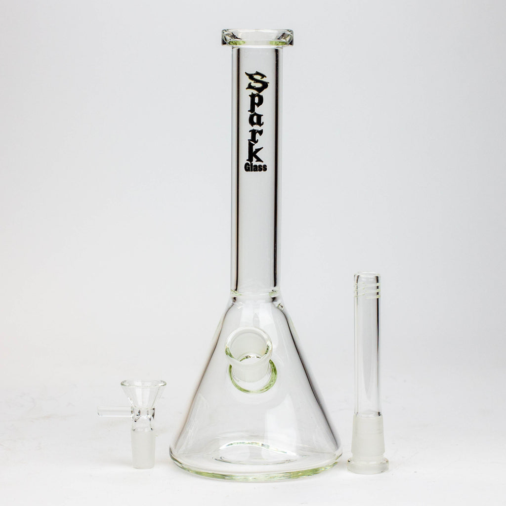 10" SPARK beaker thick glass water bong