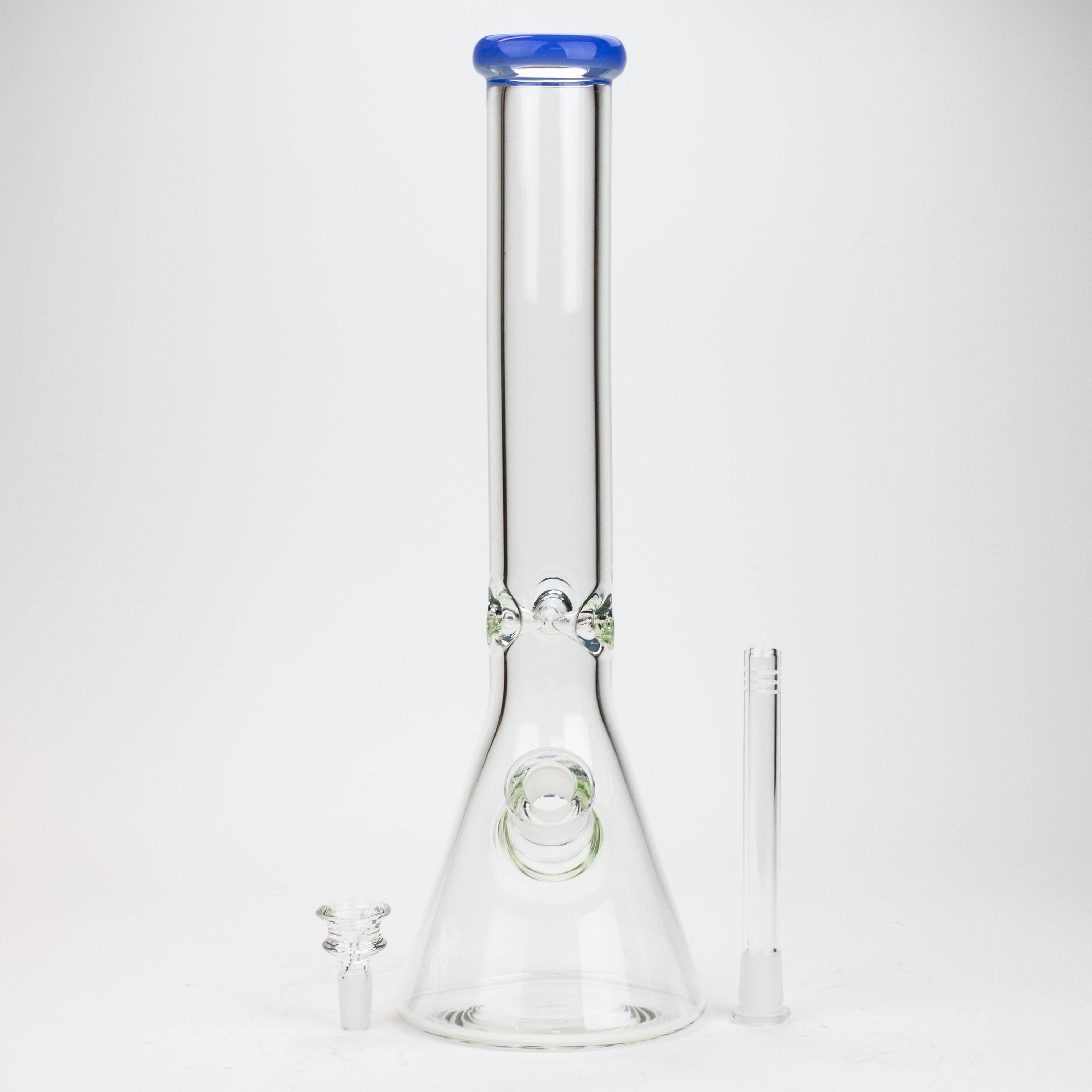 16" Classic beaker Glass Bong 7mm [C4102-B]