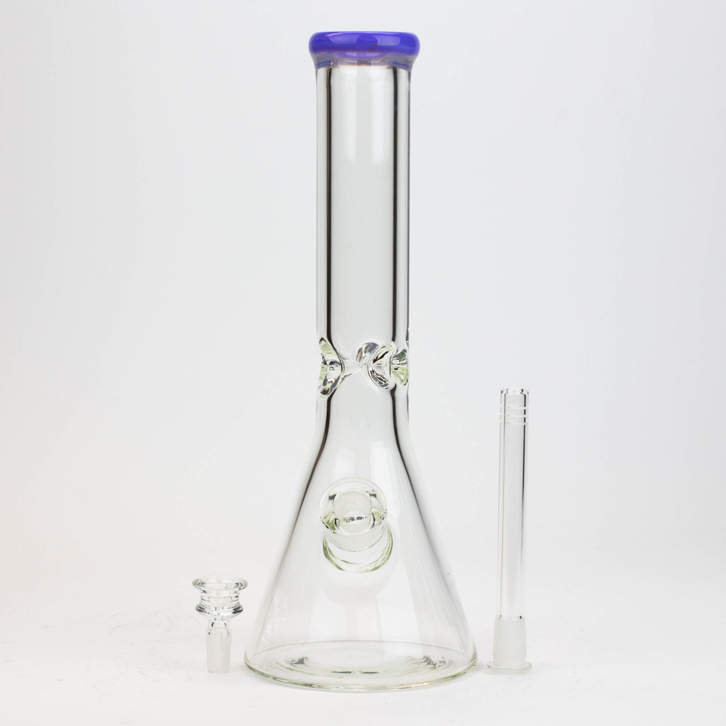 13.5" Classic beaker Glass Bong 9mm [C4112-A]