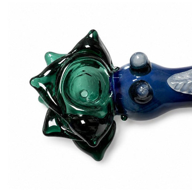 5" Flower Glass Hand Pipe