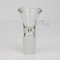 Clear thick glass bowl for 18 mm female Joint