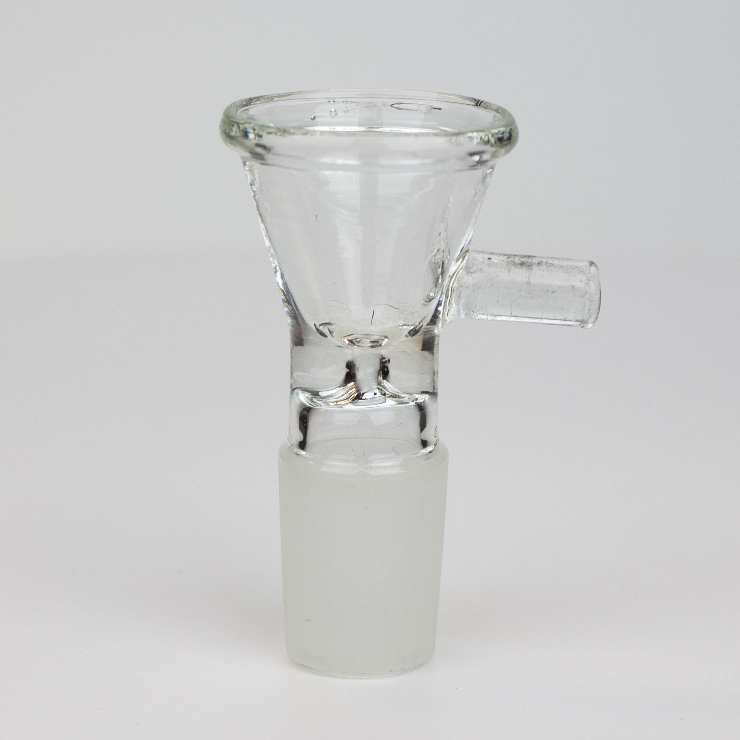 Clear thick glass bowl for 18 mm female Joint