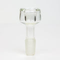 Built-in Screen double glass bowl for 14 mm female Joint