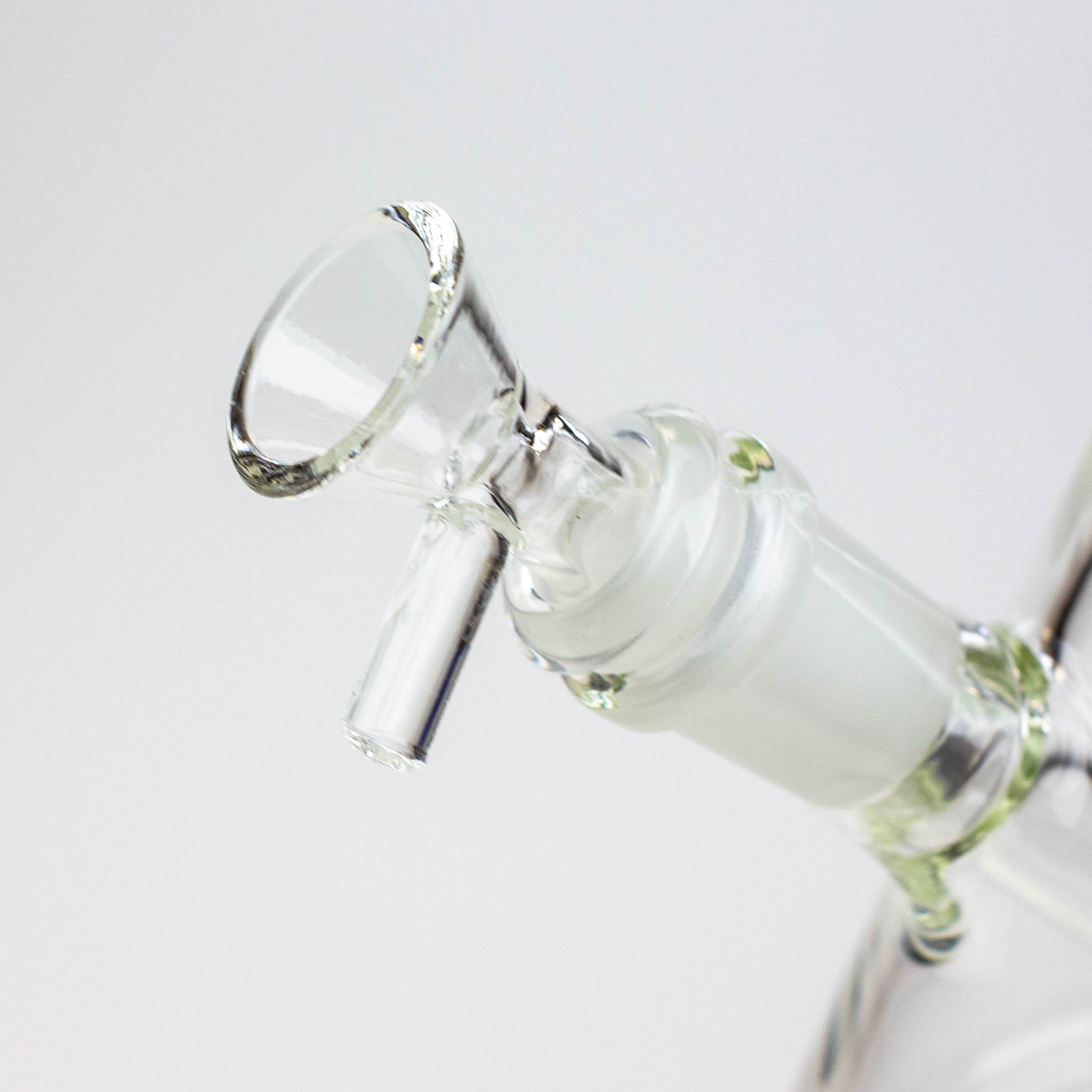 10" SPARK beaker thick glass bent neck water bong