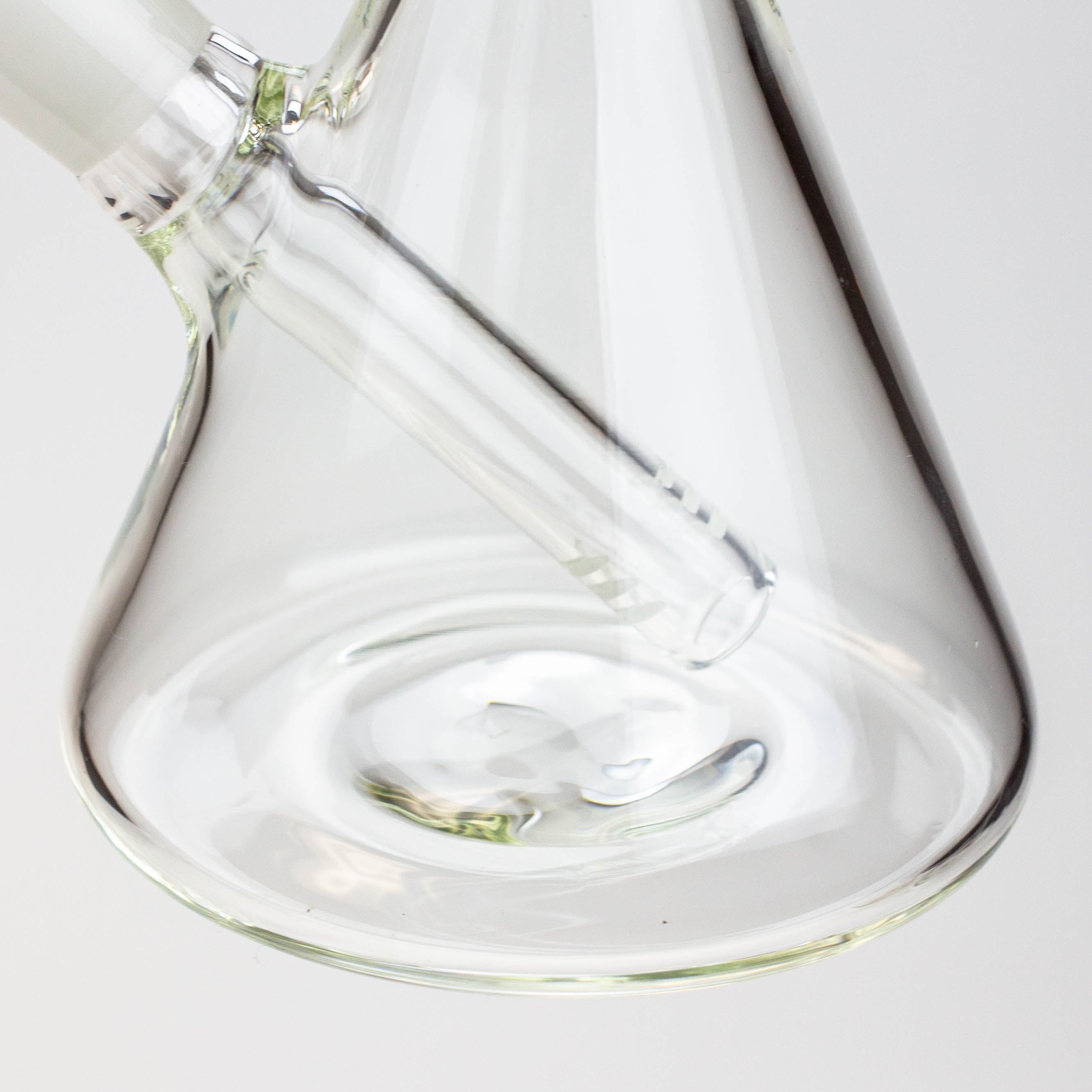 10" SPARK beaker thick glass bent neck water bong