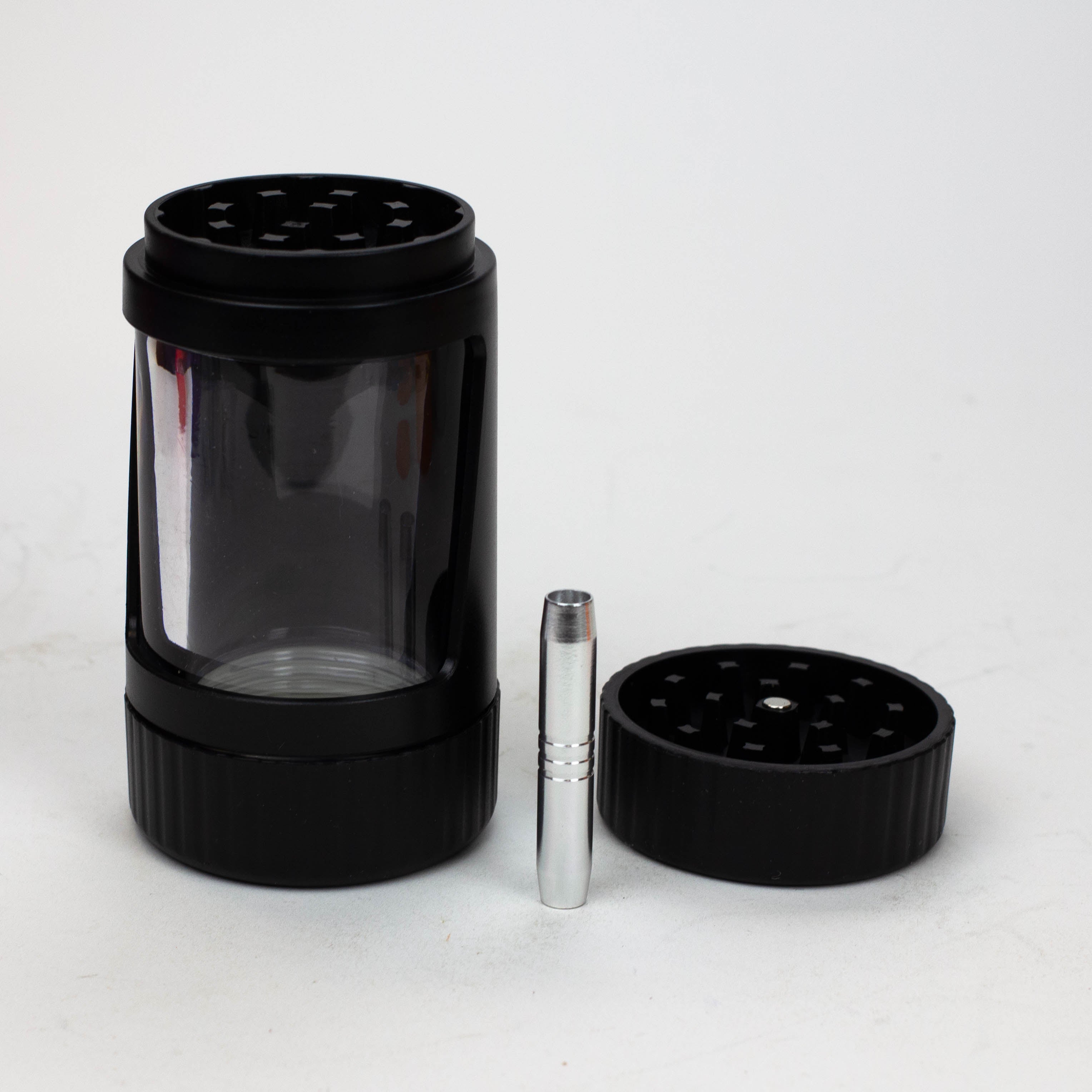 COOKIE | 4 IN 1 UTILITY JAR WITH GRINDER AND ONE HITTER