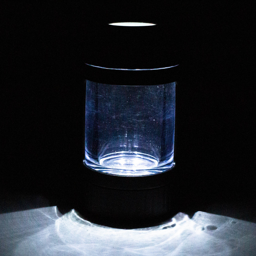 4-in-1 Magnify Led Jar with a grinder and one hitter
