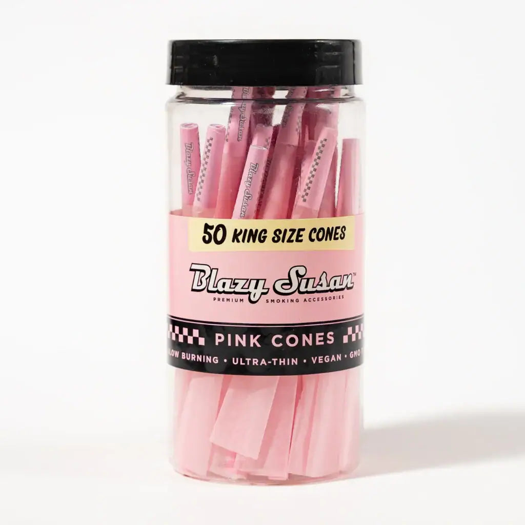 Blazy Susan | Pink King size Cones Pack of 50