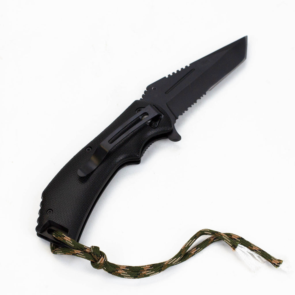 ALPHASTEEL Hunting Knife - Army Paracord