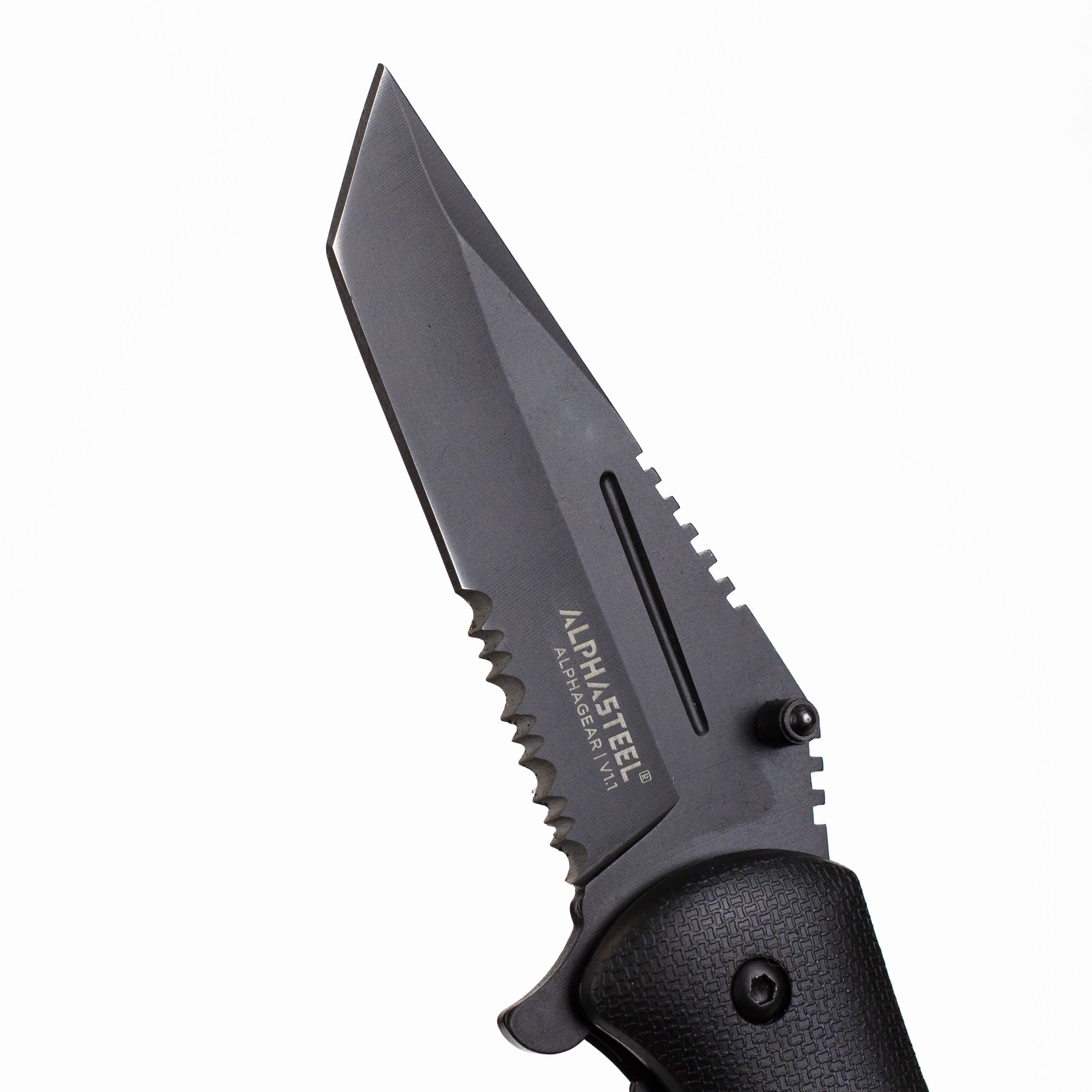 ALPHASTEEL Hunting Knife - Army Paracord