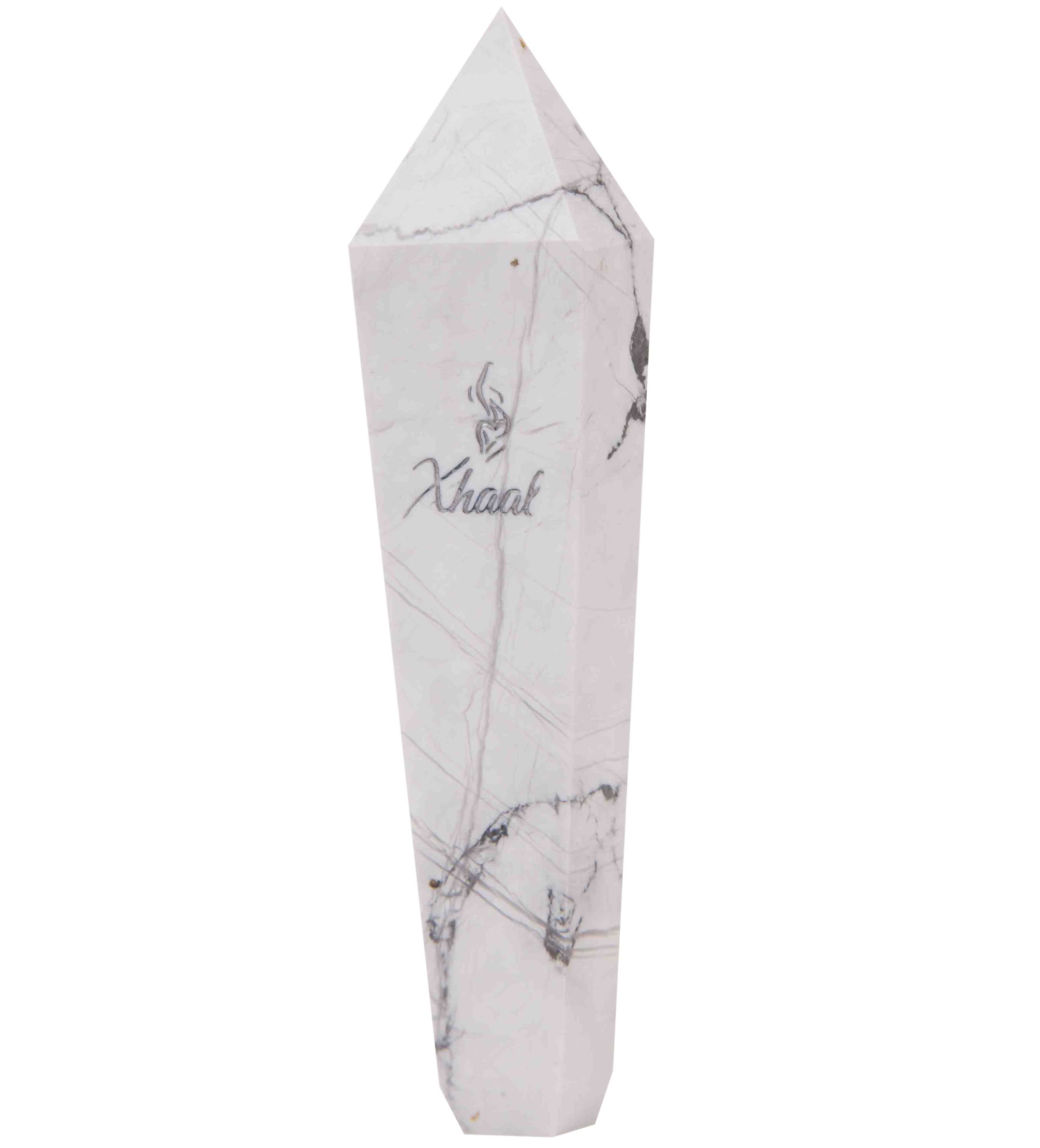 QUARTZ PIPE | WHITE TURQUOISE