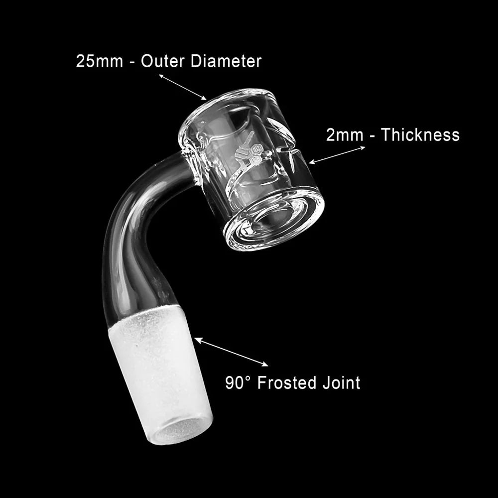 Honeybee Herb - HONEY CHAMBER QUARTZ BANGER - 90° DEGREE | YL