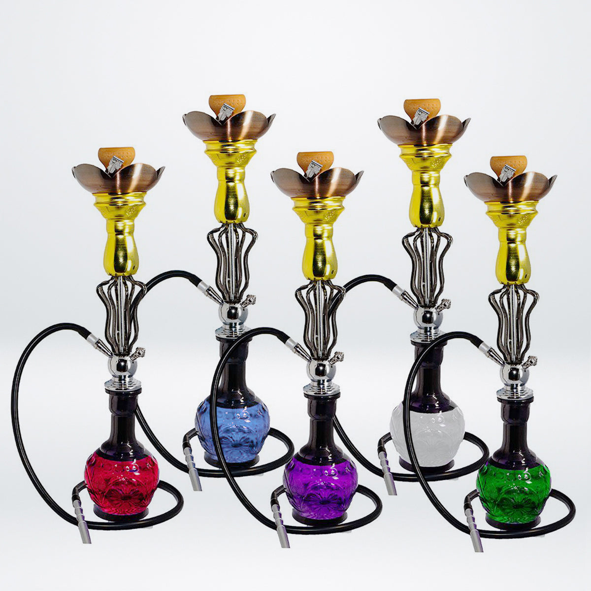 27" Twist Wrought Hookah [MD2203]