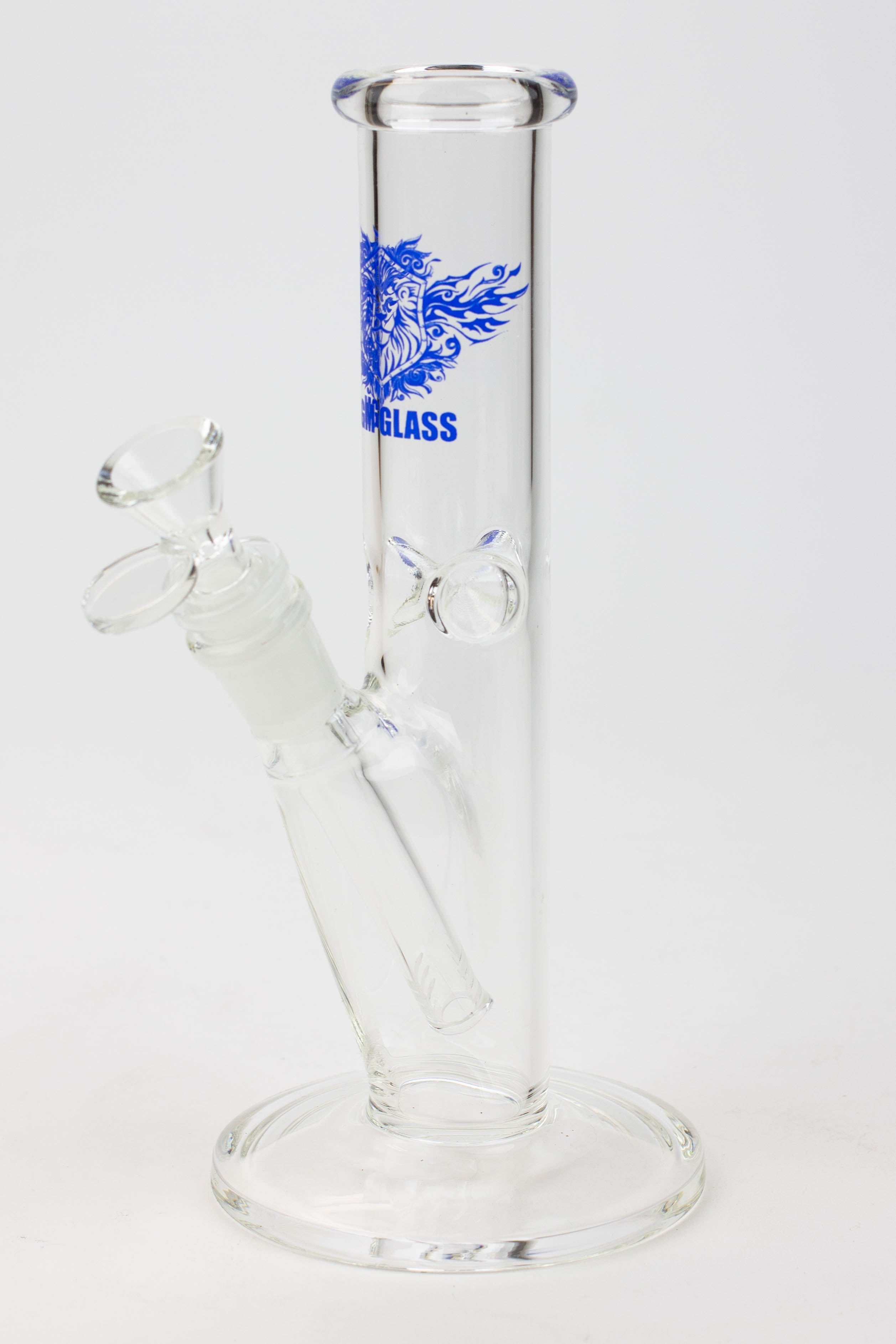 9" glass straight tube glass Bong