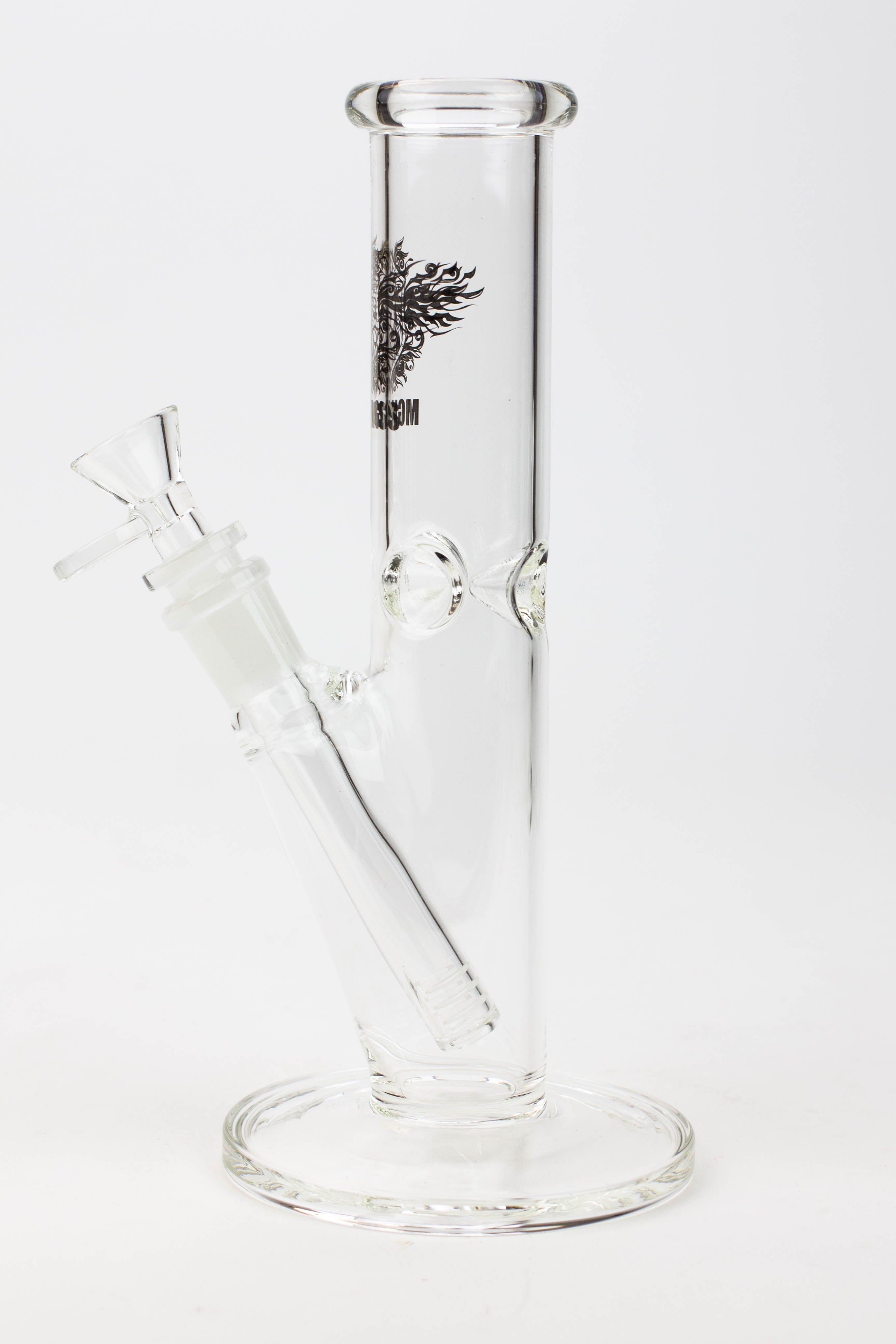 9" glass straight tube glass Bong