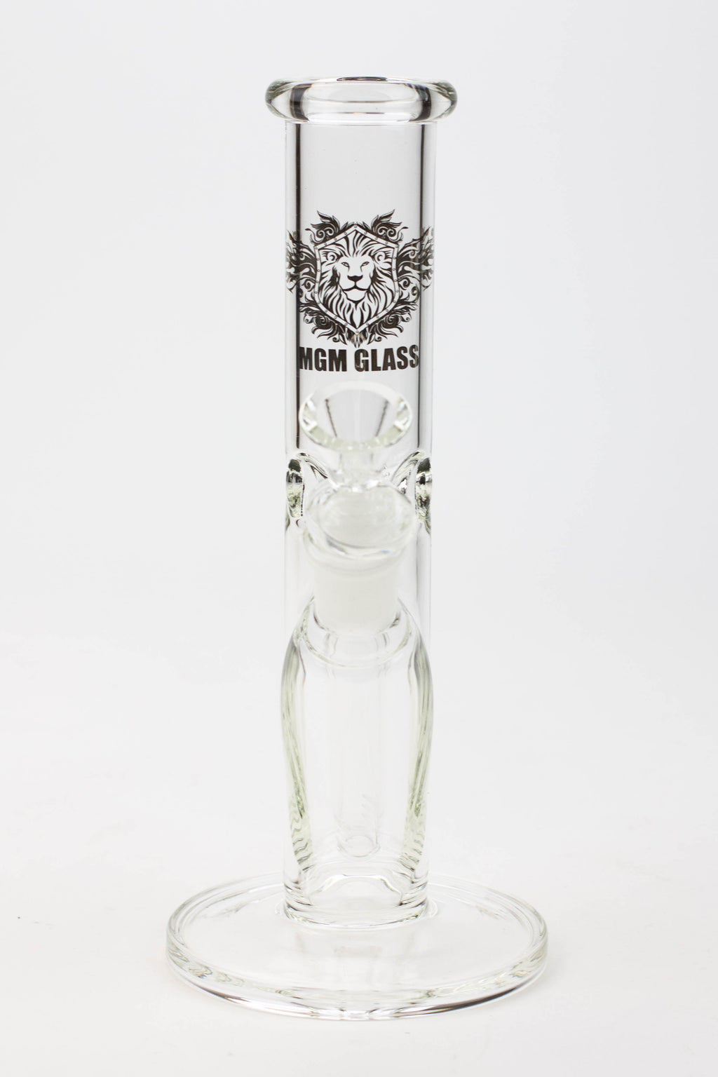 9" glass straight tube glass Bong