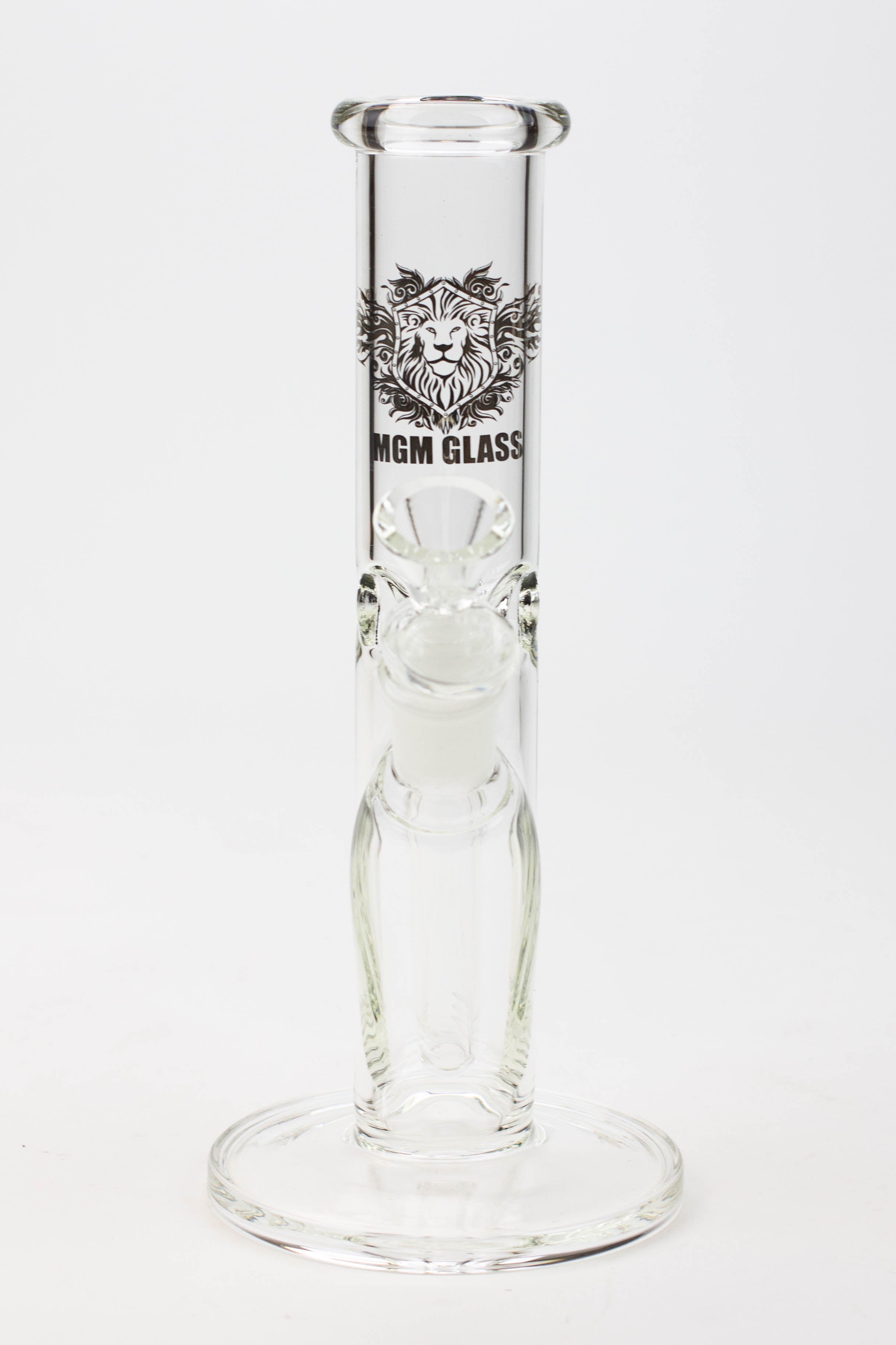 9" glass straight tube glass Bong