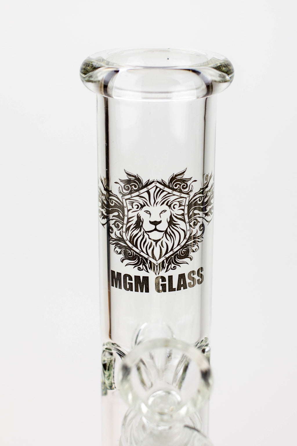 9" glass straight tube glass Bong