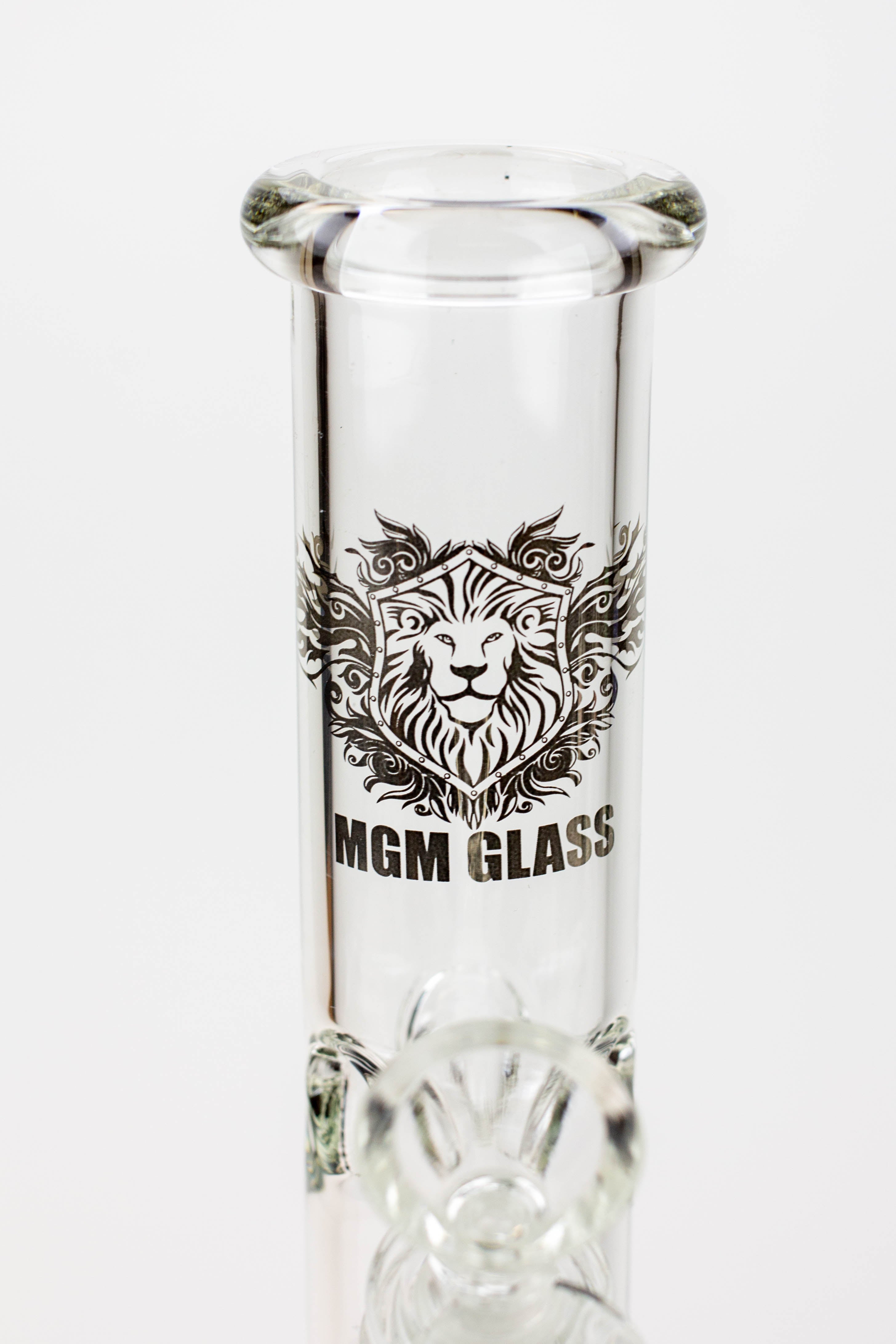 9" glass straight tube glass Bong