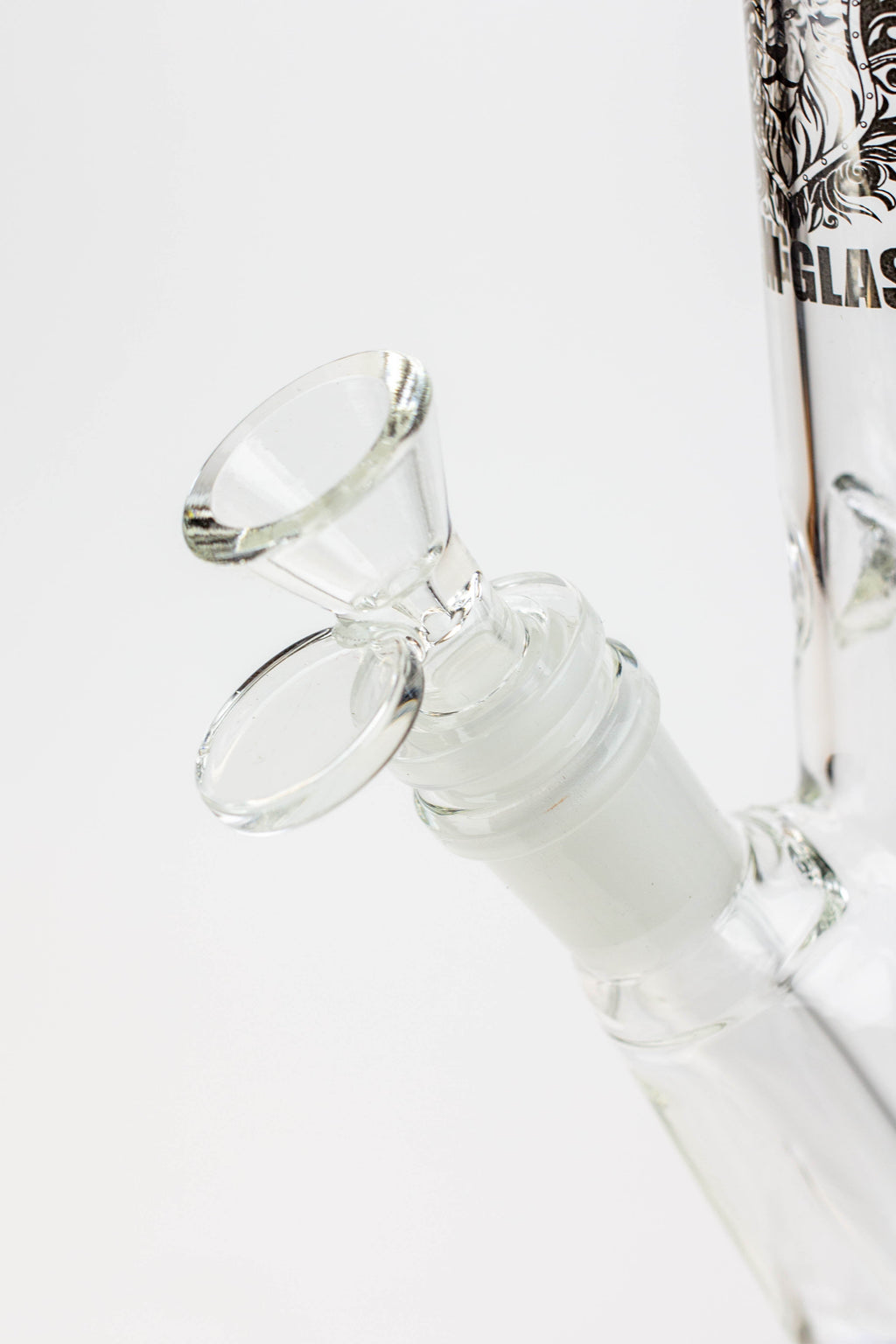 9" glass straight tube glass Bong