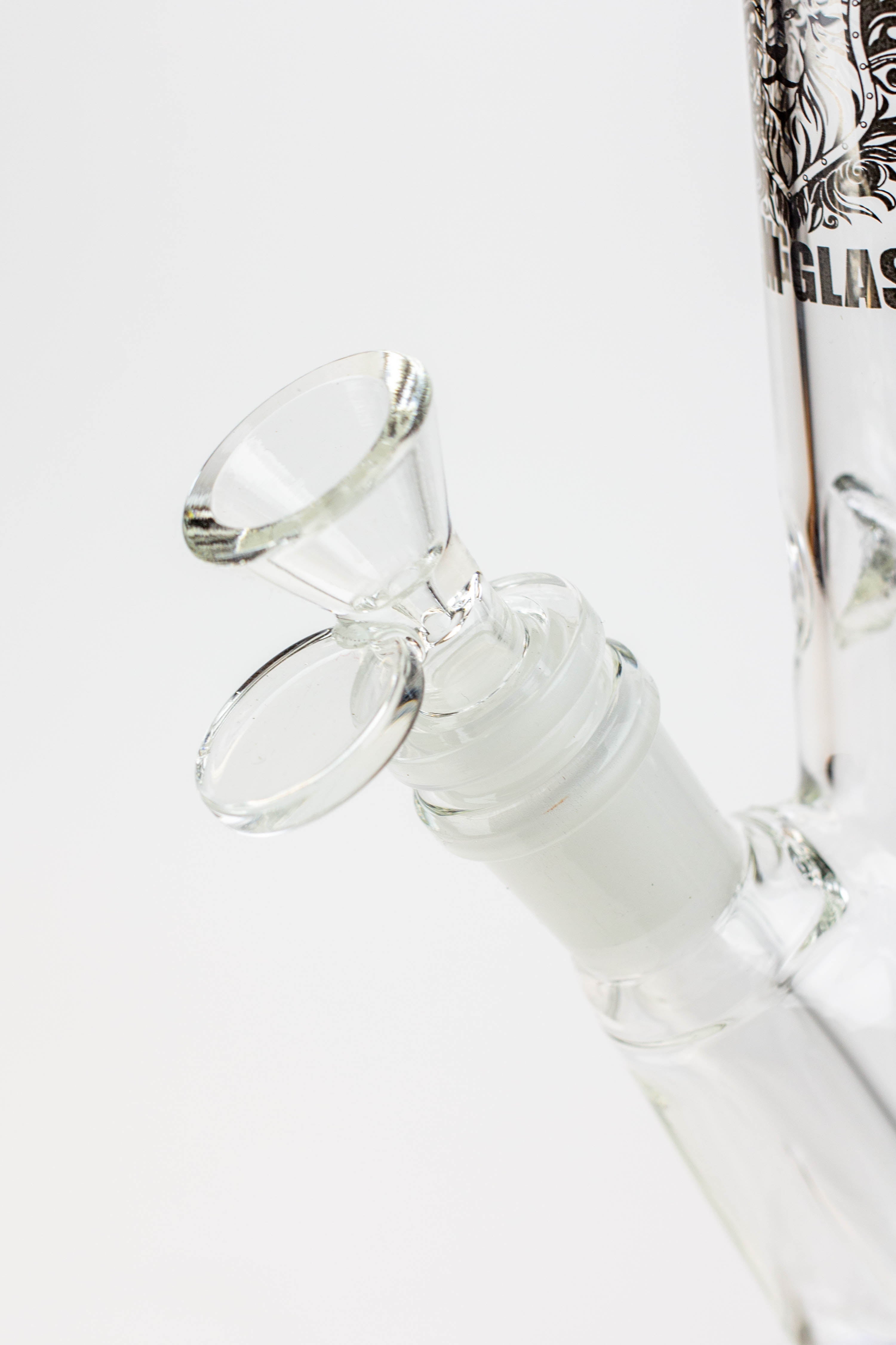 9" glass straight tube glass Bong