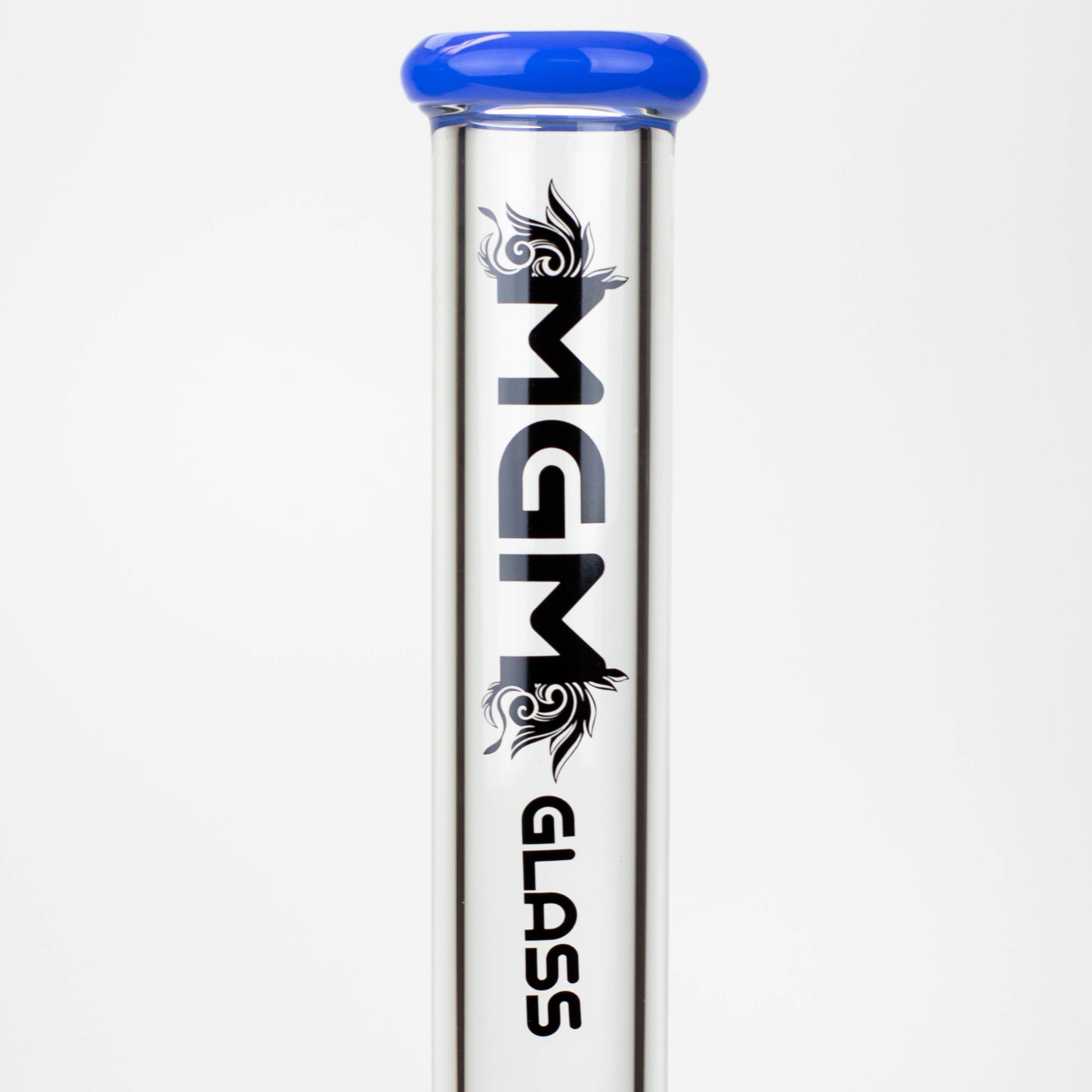 17.5" glass / 7 mm / beaker glass water bong