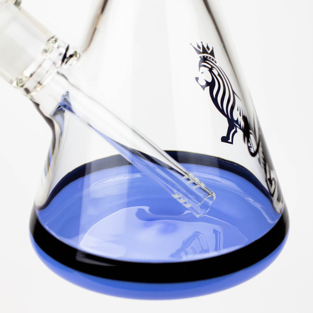 17.5" glass / 7 mm / beaker glass water bong