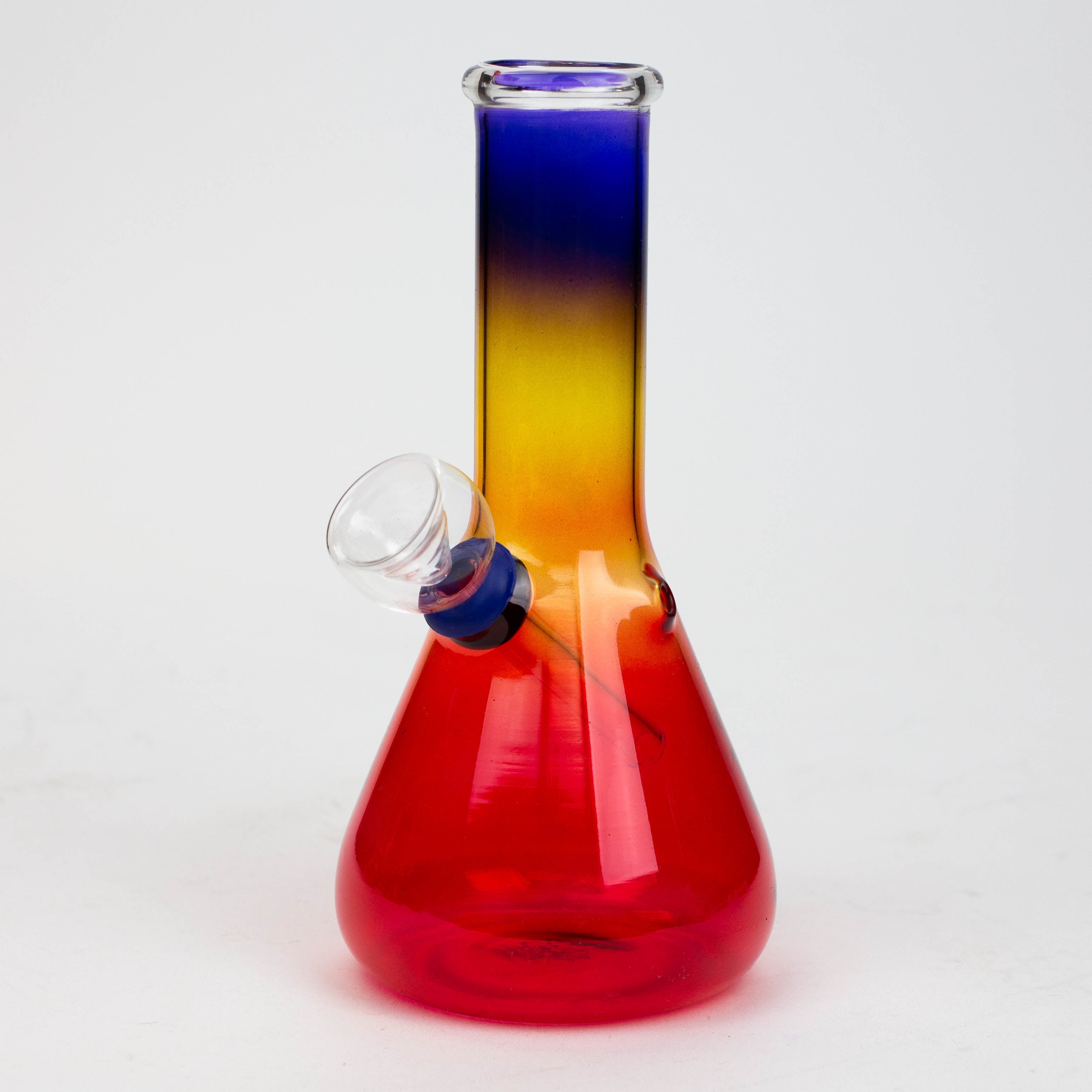 6" glass water bong-Jamaica