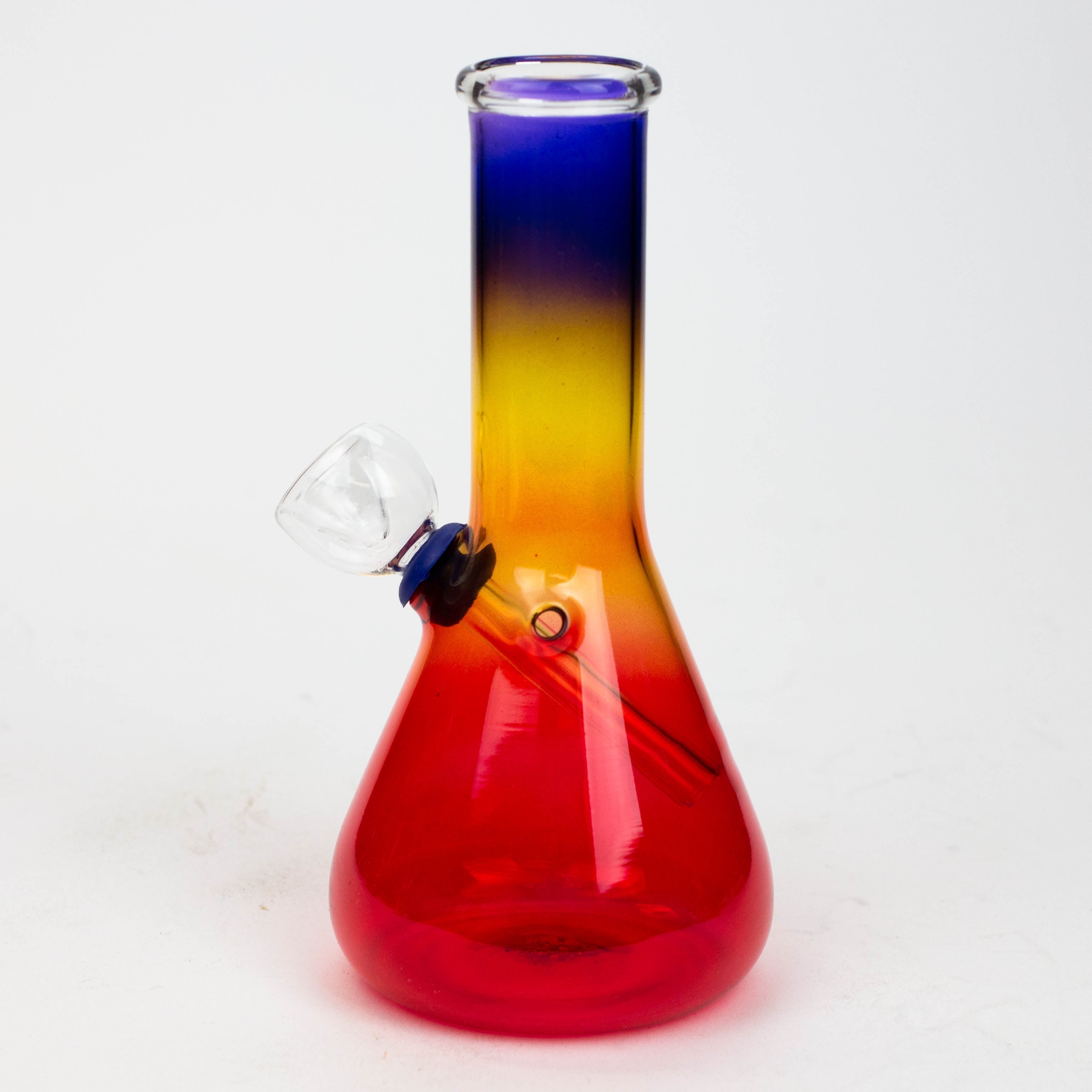 6" glass water bong-Jamaica