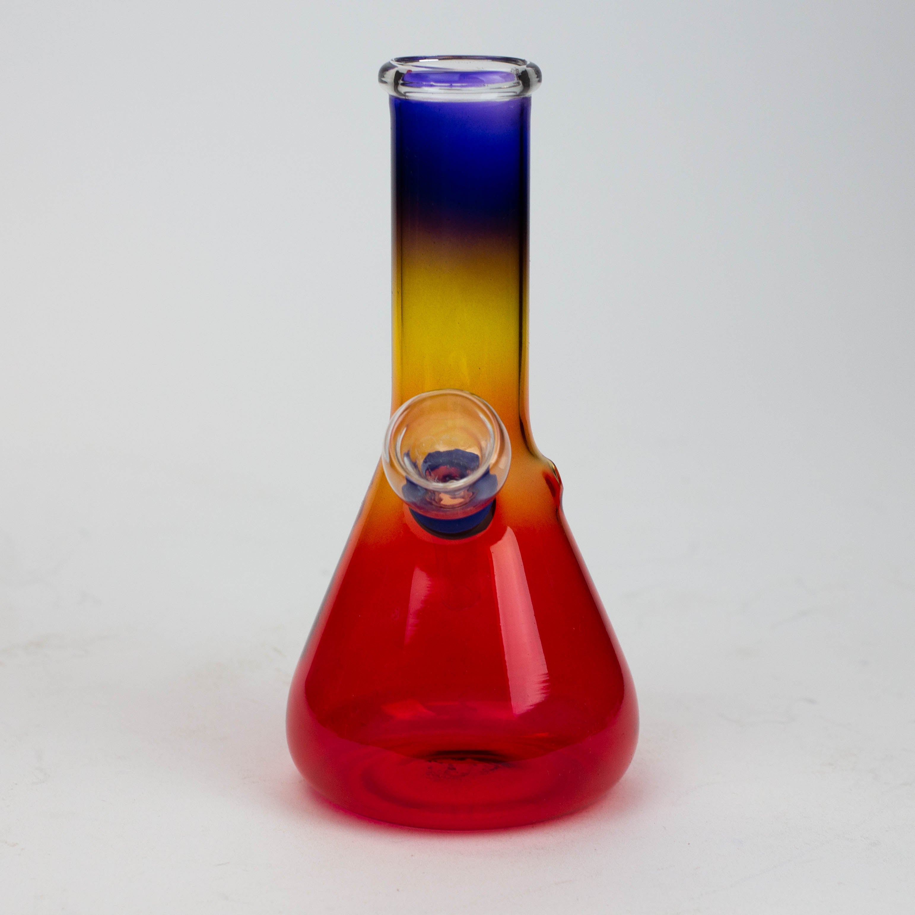 6" glass water bong-Jamaica